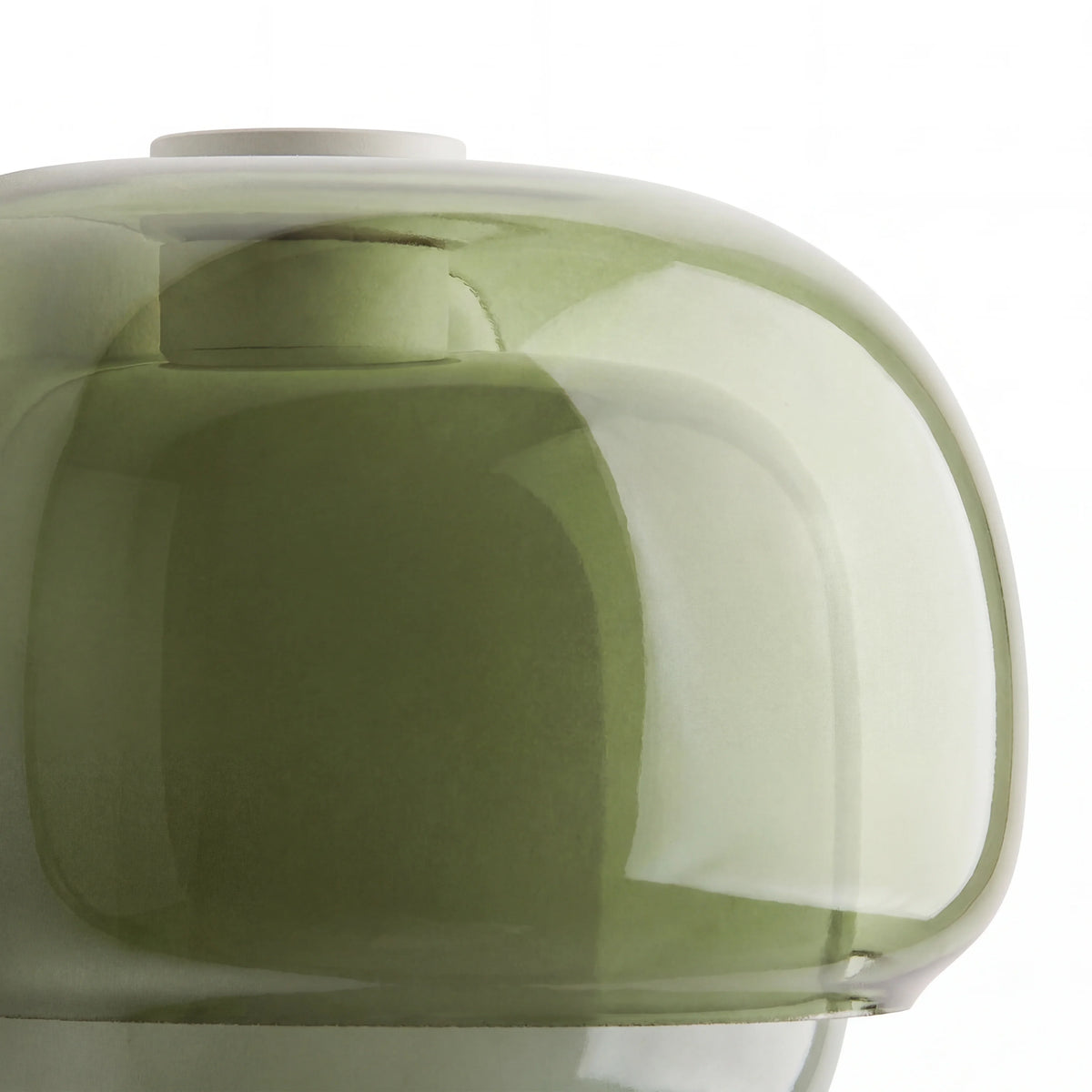 Bauhaus Mushroom Wall Sconce, Double Layer Colored Glass
