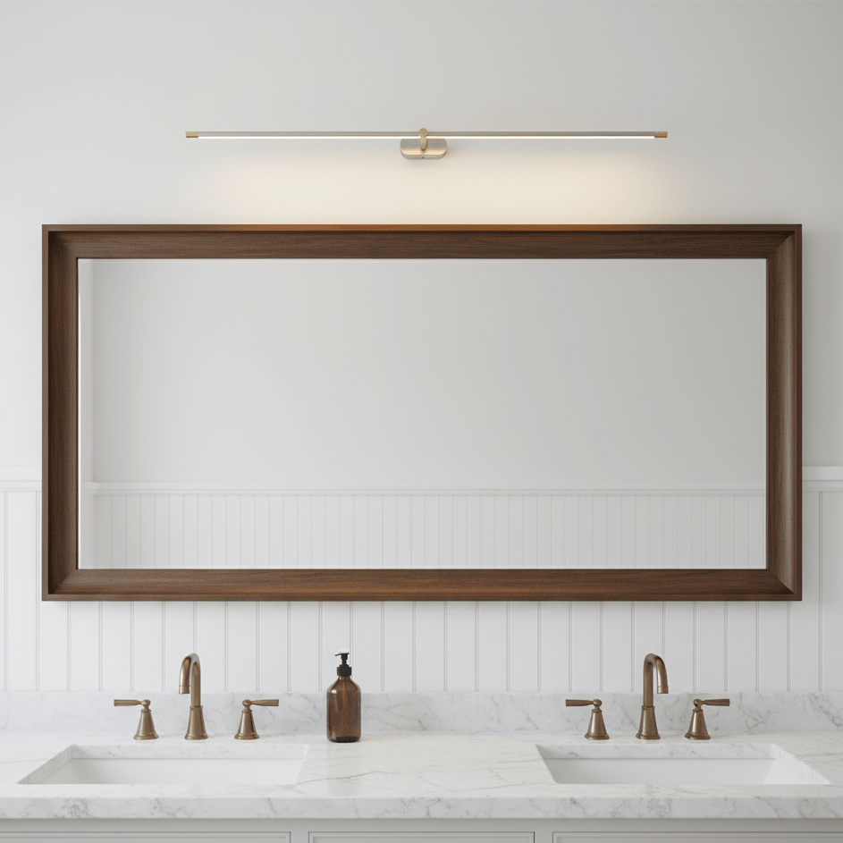 Hardwired Linear LED Vanity Light, Bathroom Mirror Sconce