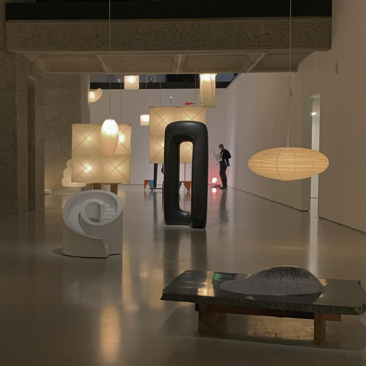Washi Paper Lantern Pendant Light, Japandi Ceiling Lamp