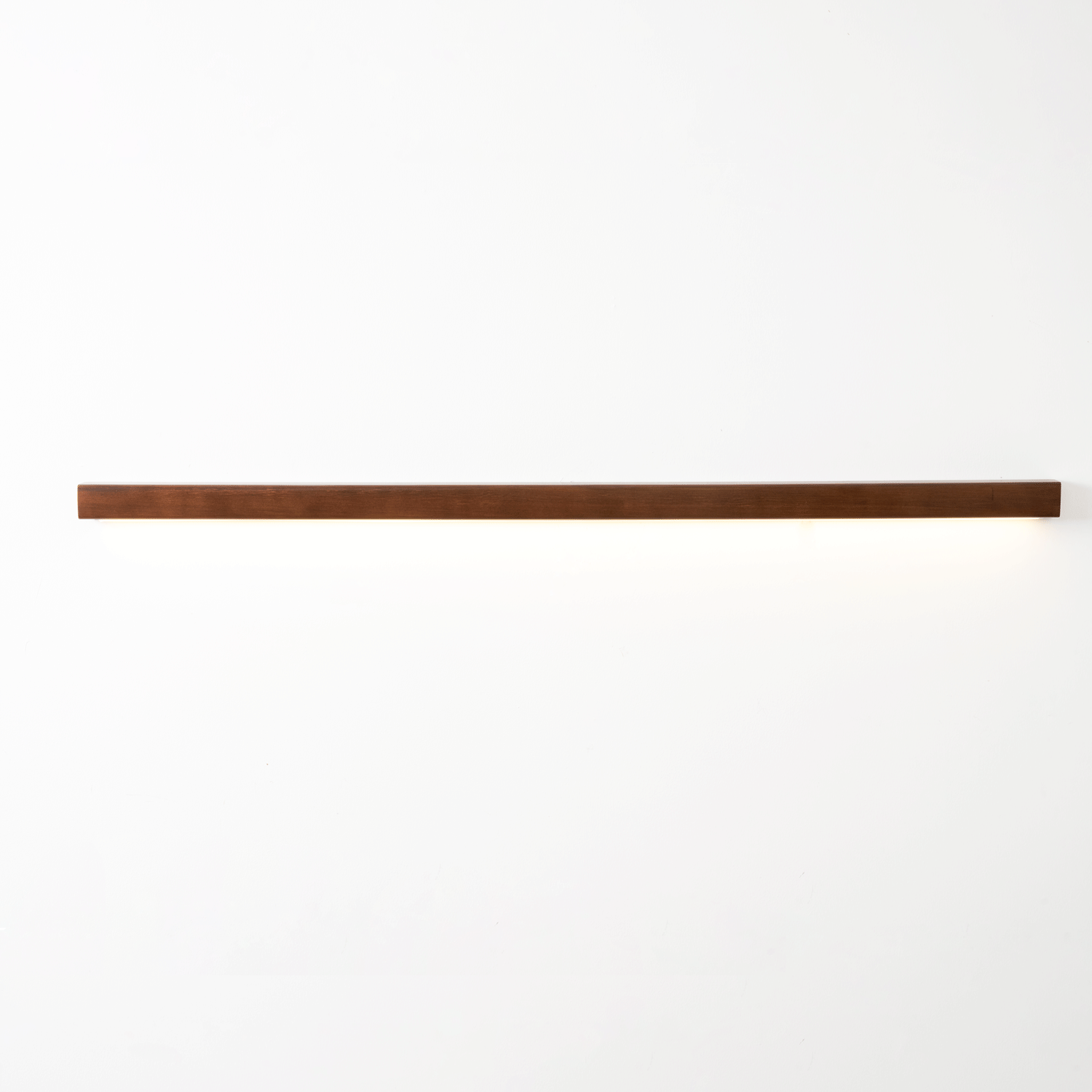 Linear Wood LED Wall Light, Dimmable Up Down Vanity Light