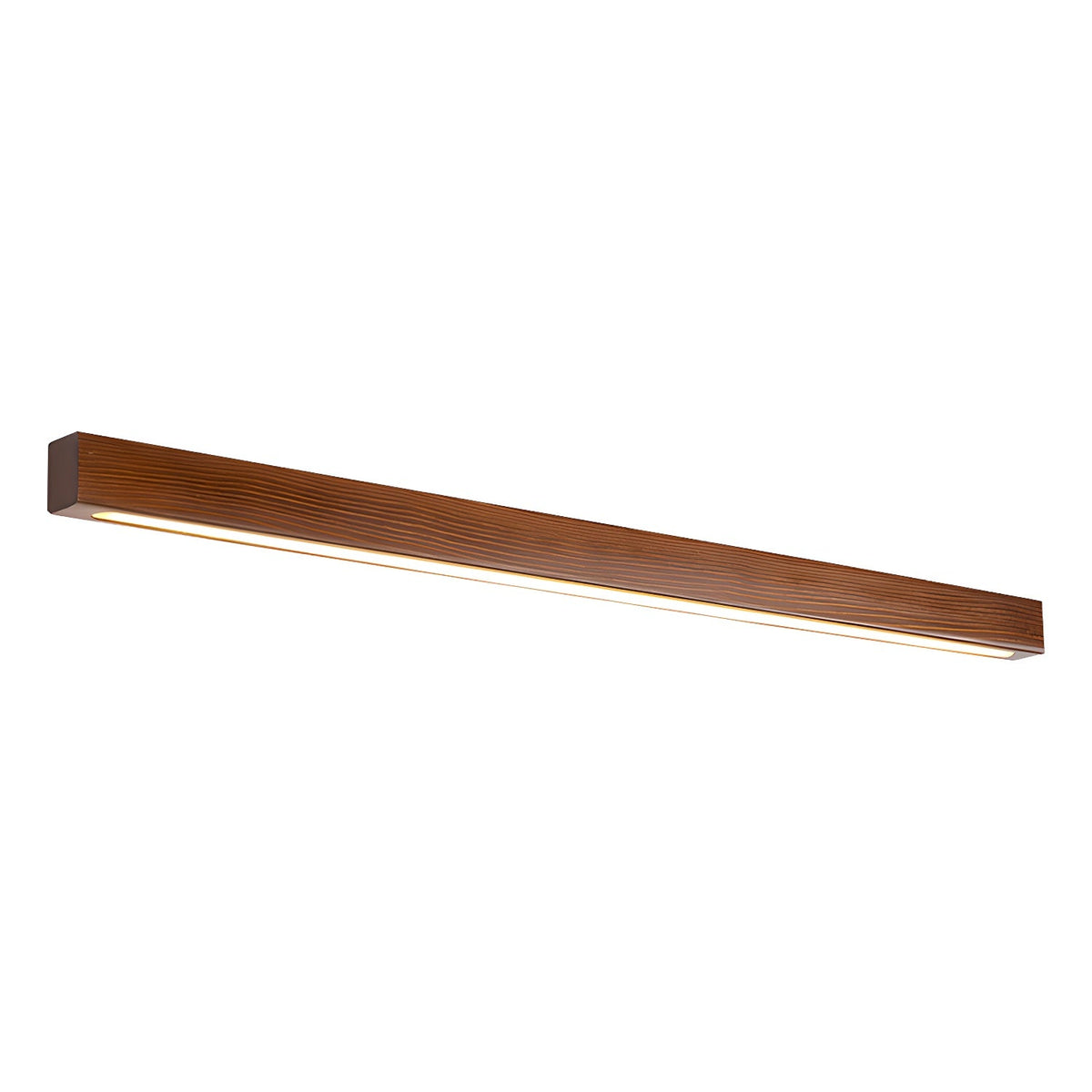 Linear Wood LED Wall Light, Dimmable Up Down Vanity Light