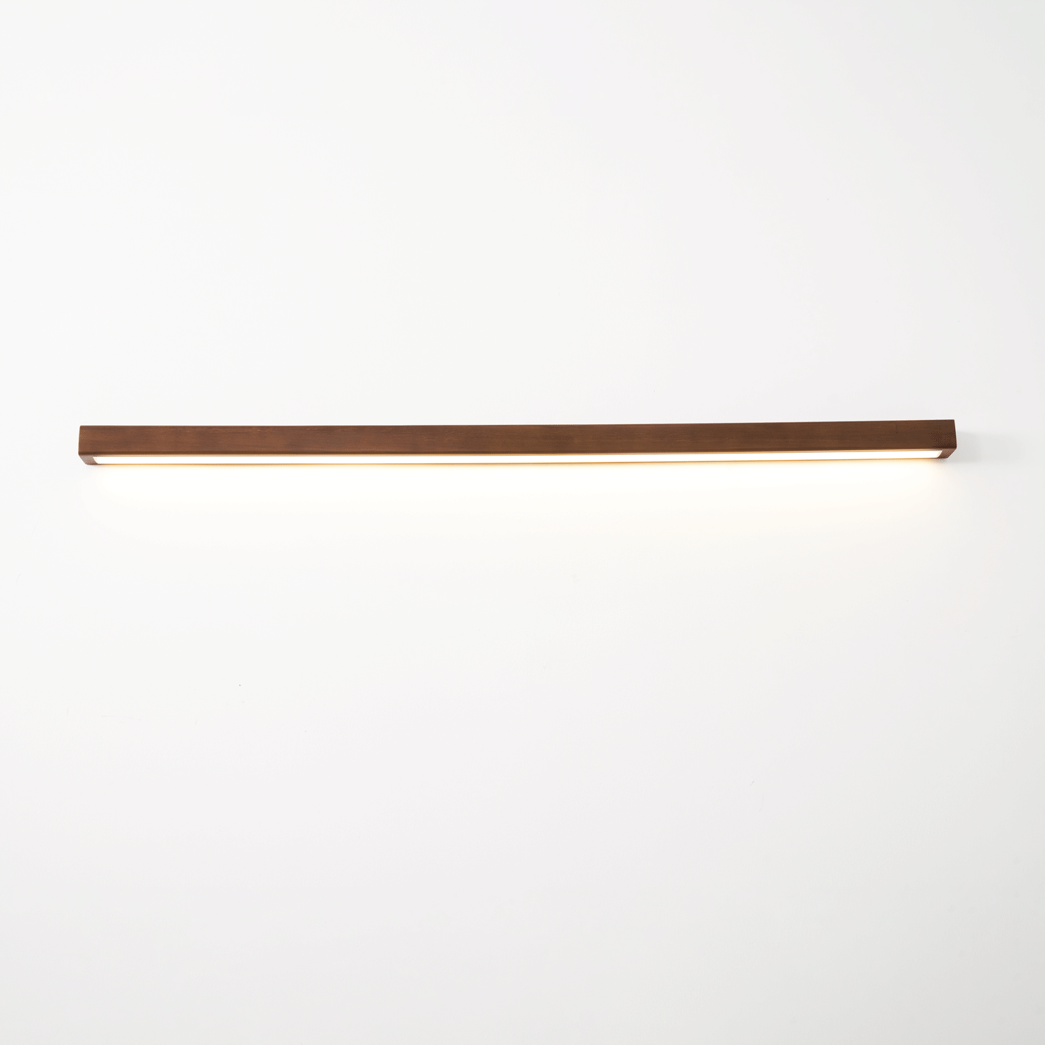 Linear Wood LED Wall Light, Dimmable Up Down Vanity Light