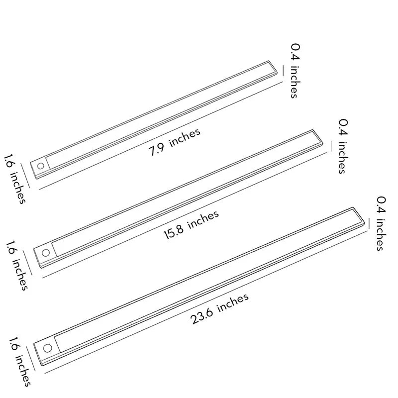 Rechargeable Wireless Motion Sensor Under Cabinet LED Light