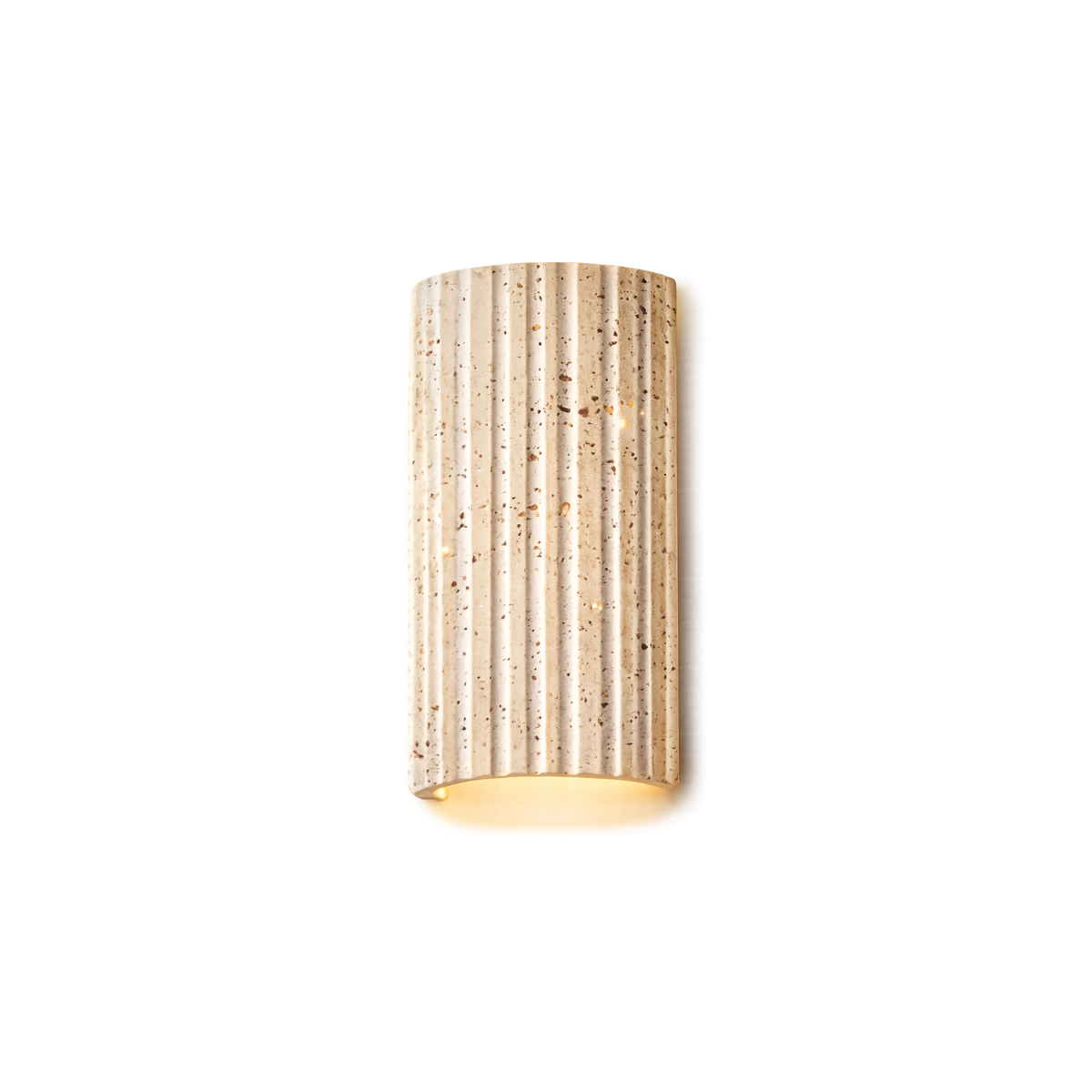 Stone Wall Sconce, Natural Stone Up and Down Wall Light