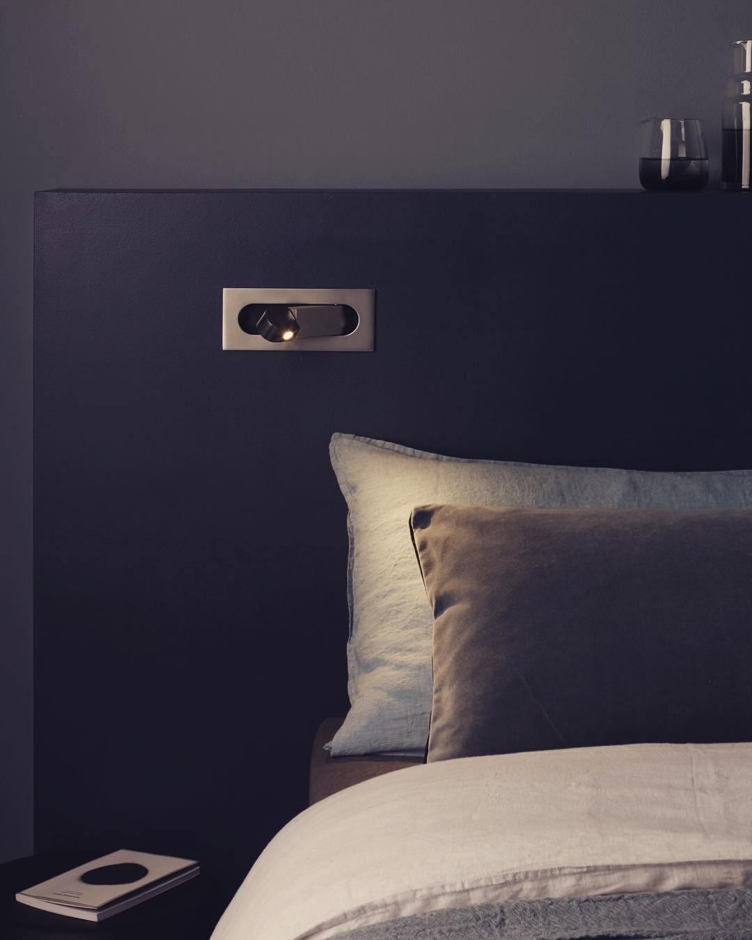 Bedside Reading Light, Pop-Out LED Wall Lamp, Hidden Switch
