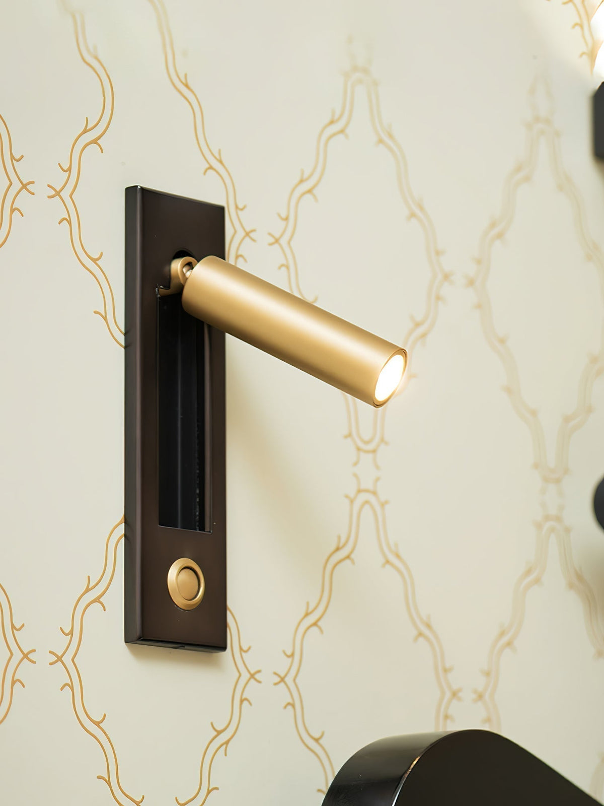 Luxury LED Reading Wall Sconce, Modern Bedside Wall Light