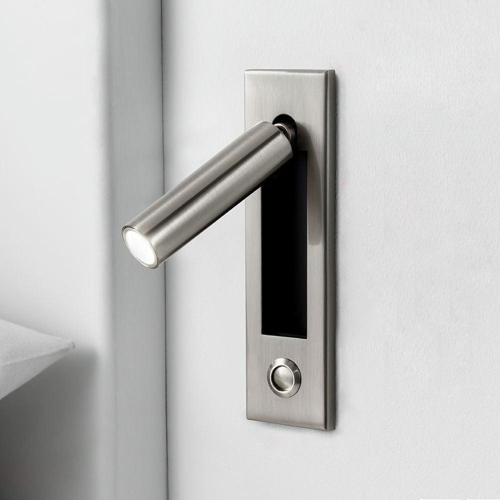 Luxury LED Reading Wall Sconce, Modern Bedside Wall Light