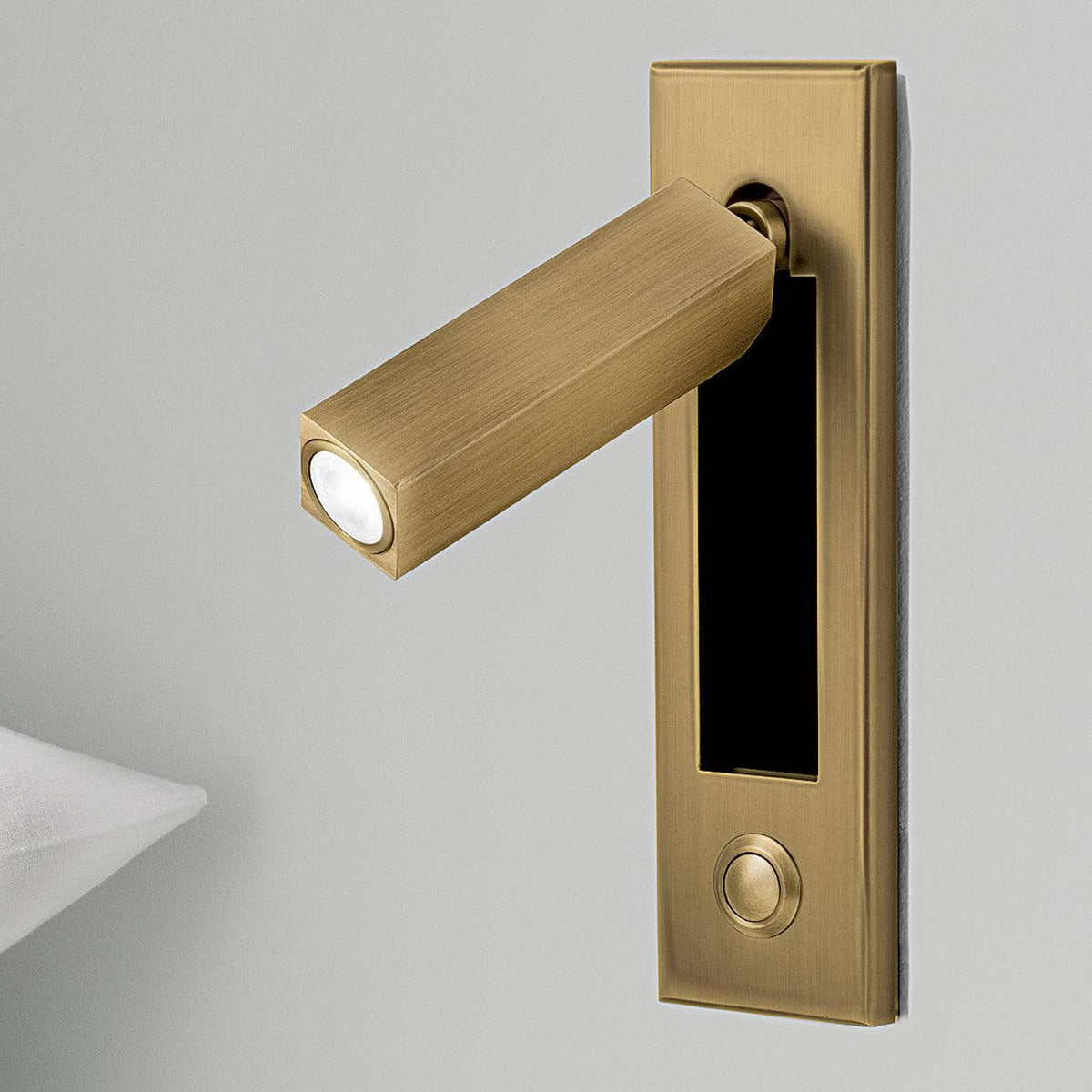 Luxury LED Reading Wall Sconce, Modern Bedside Wall Light