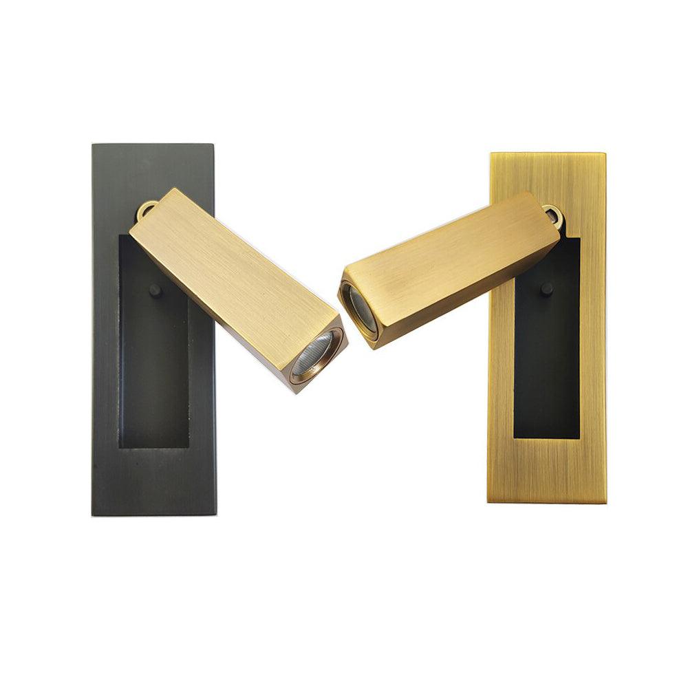 Luxury LED Reading Wall Sconce, Modern Bedside Wall Light