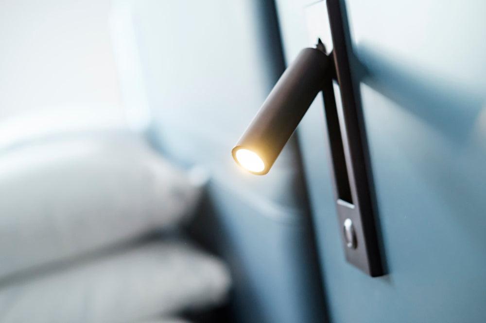 Luxury LED Reading Wall Sconce, Modern Bedside Wall Light