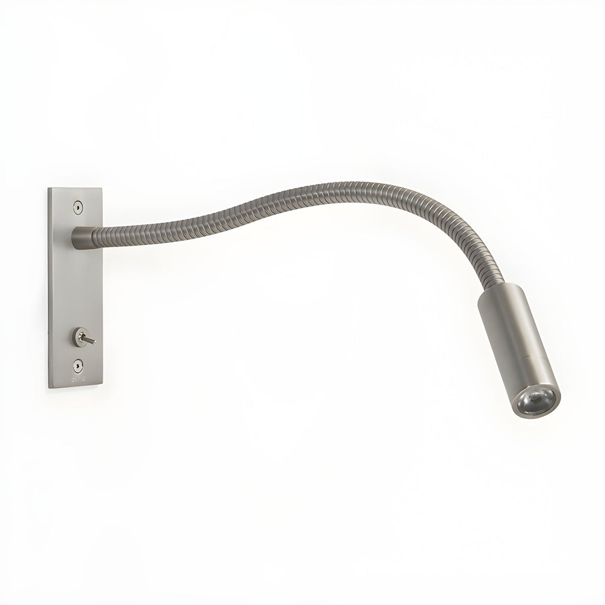 Gooseneck Wall Sconce, Adjustable LED Reading Light for Bed