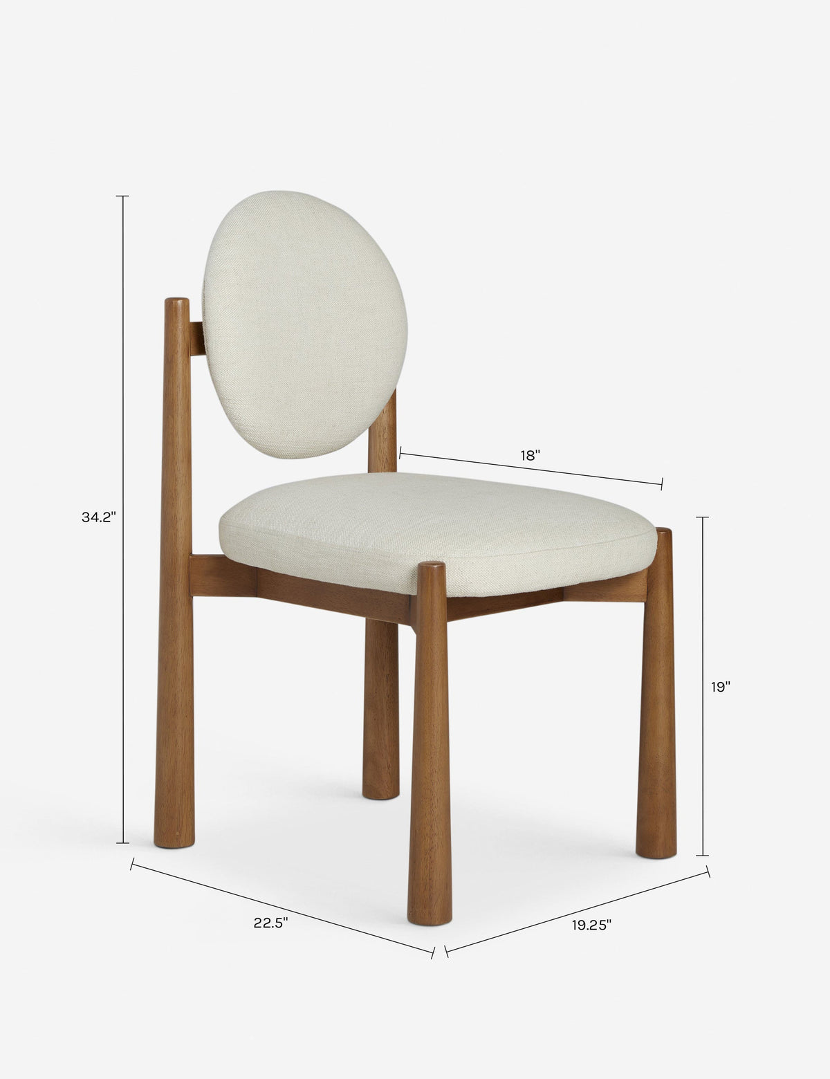 Modern Dining Chair, Wood, Velvet or Basketweave Seat