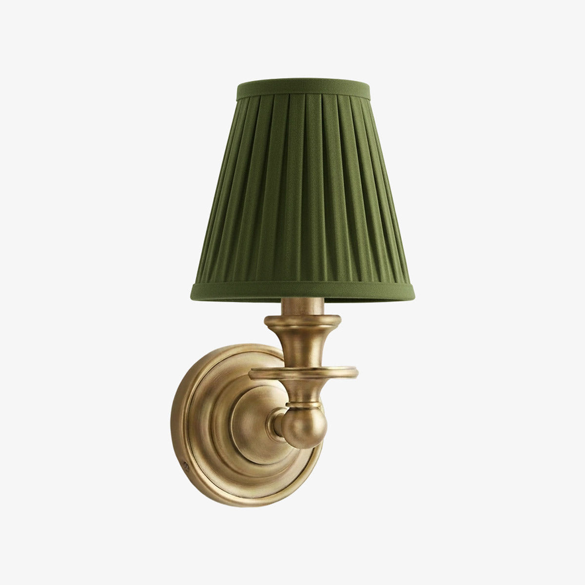 Linen Drum Shade Wall Sconce, Farmhouse Bedroom Wall Lamp