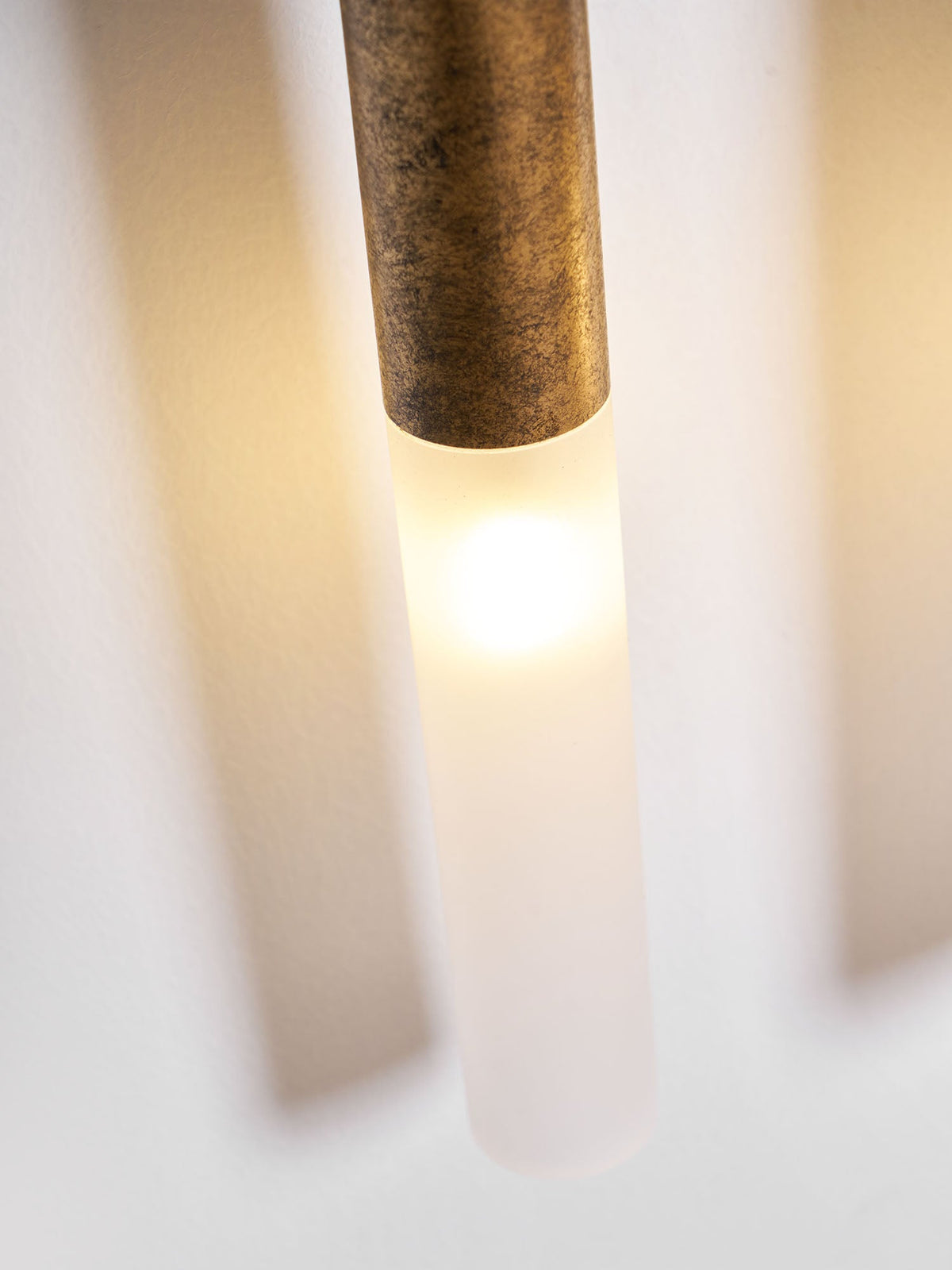 Horsehair Wall Sconce, Sculptural Faux Mane Iron Wall Light
