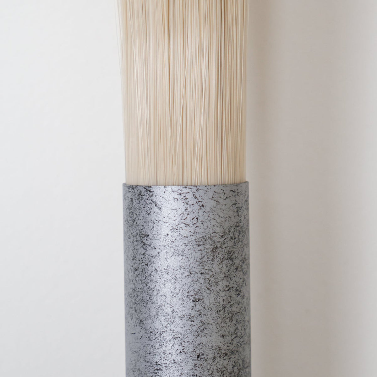 Horsehair Wall Sconce, Sculptural Faux Mane Iron Wall Light