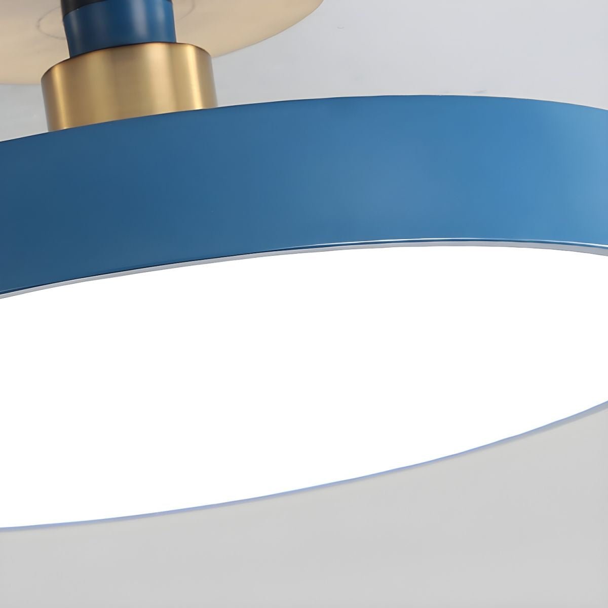 Bauhaus Flush Mount Ceiling Light, Colorful Dimmable LED