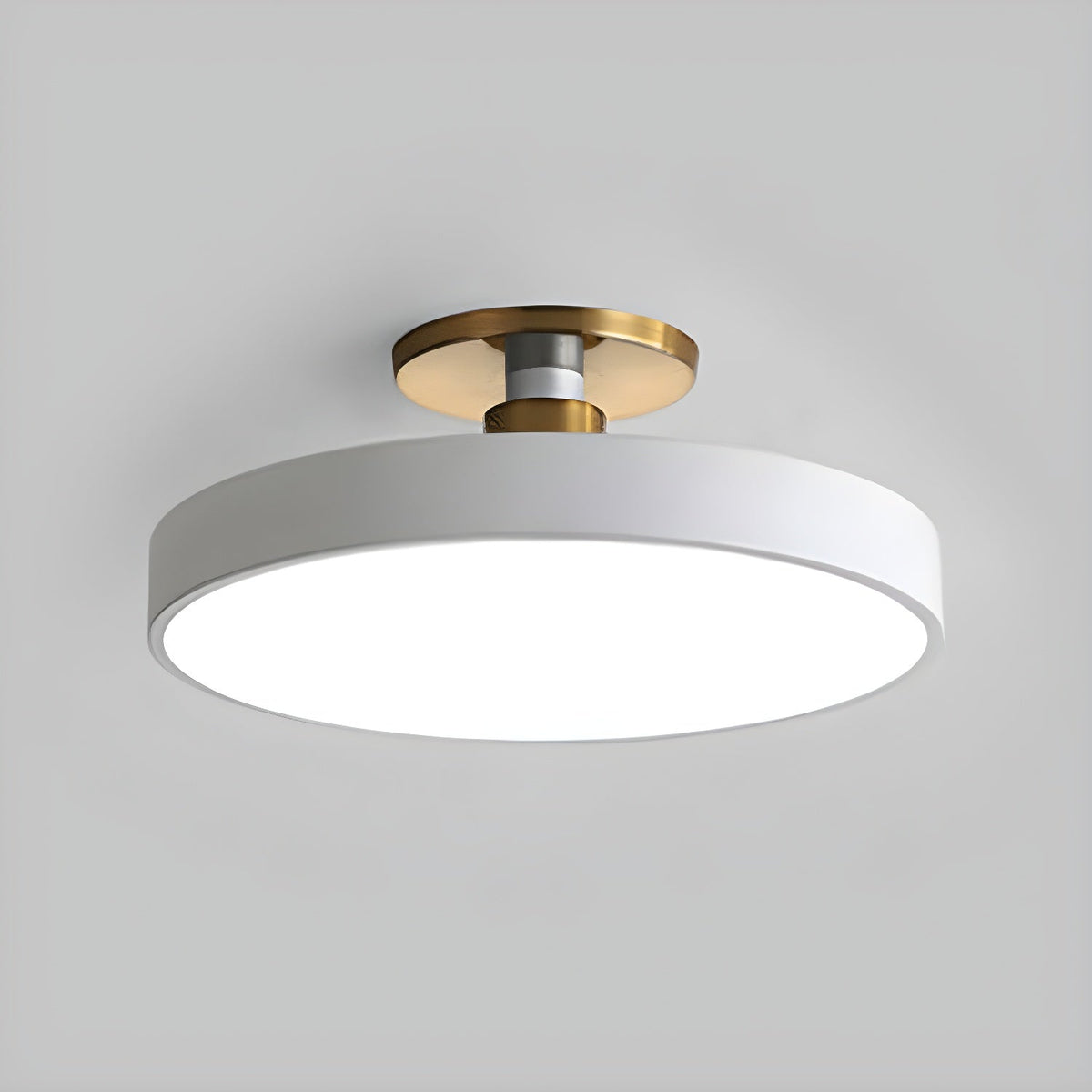 Bauhaus Flush Mount Ceiling Light, Colorful Dimmable LED
