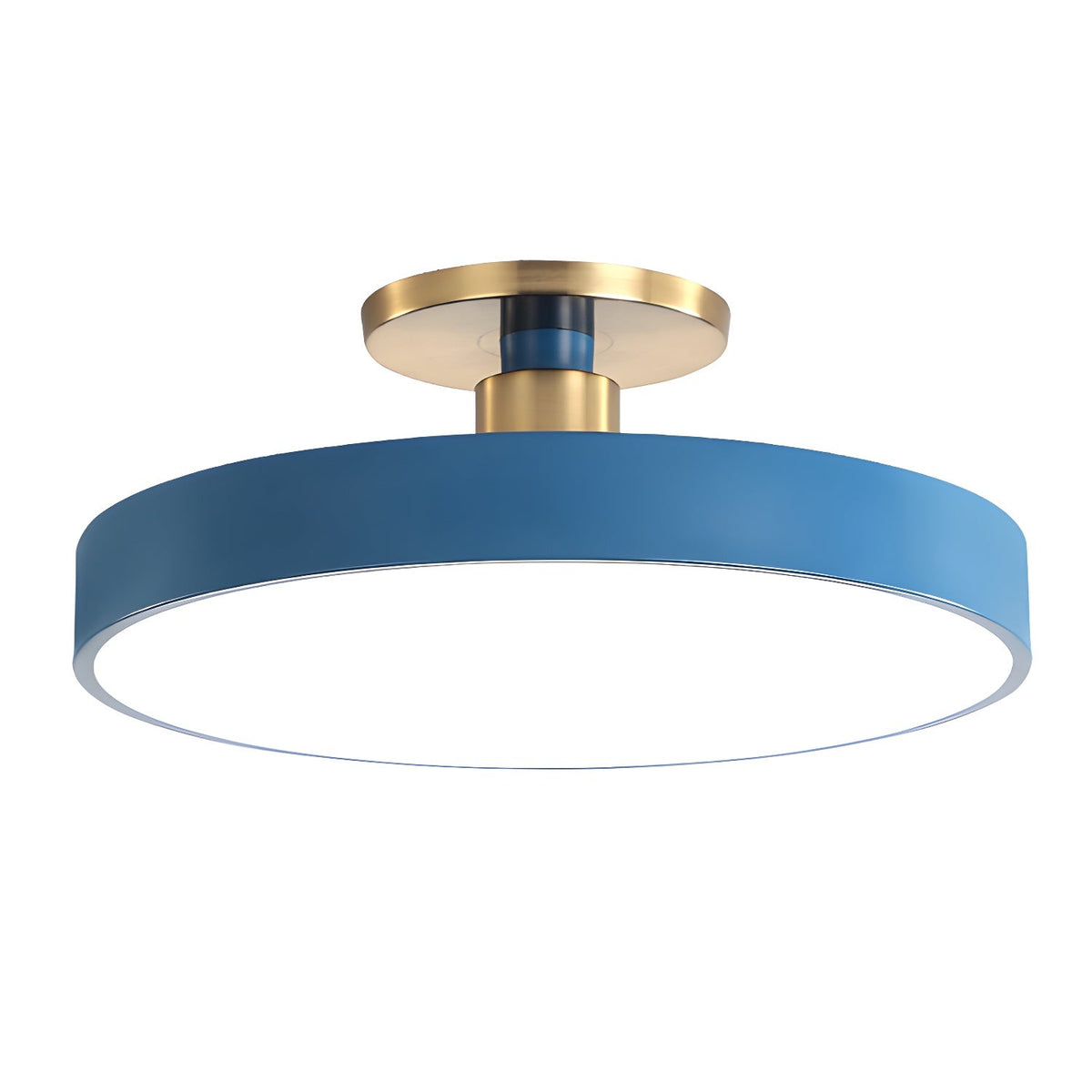 Bauhaus Flush Mount Ceiling Light, Colorful Dimmable LED