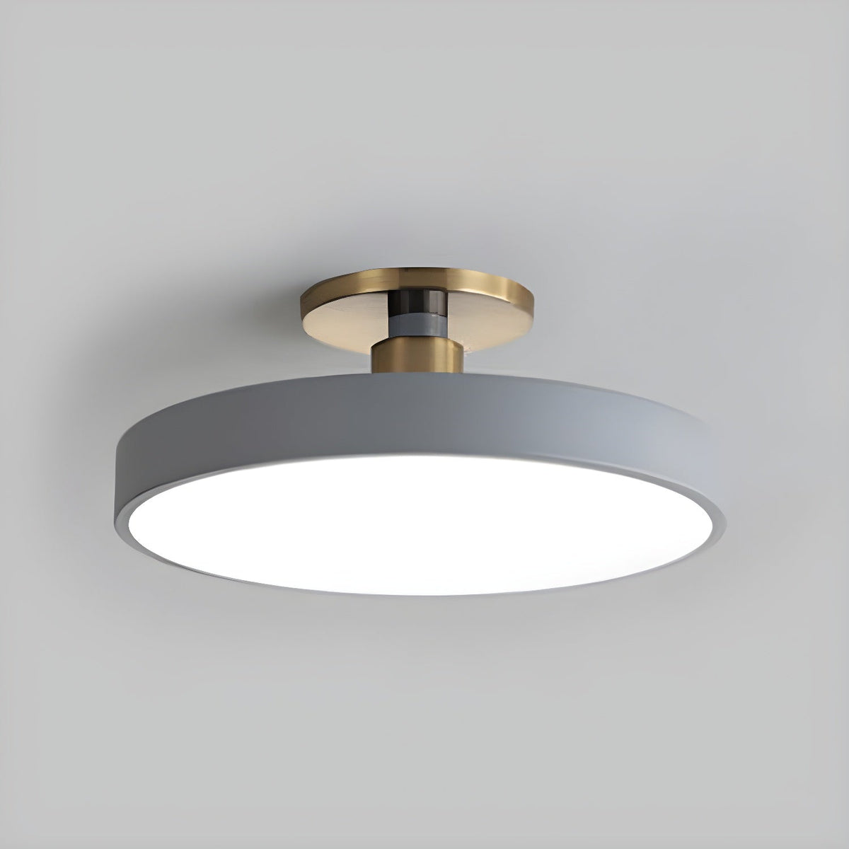 Bauhaus Flush Mount Ceiling Light, Colorful Dimmable LED