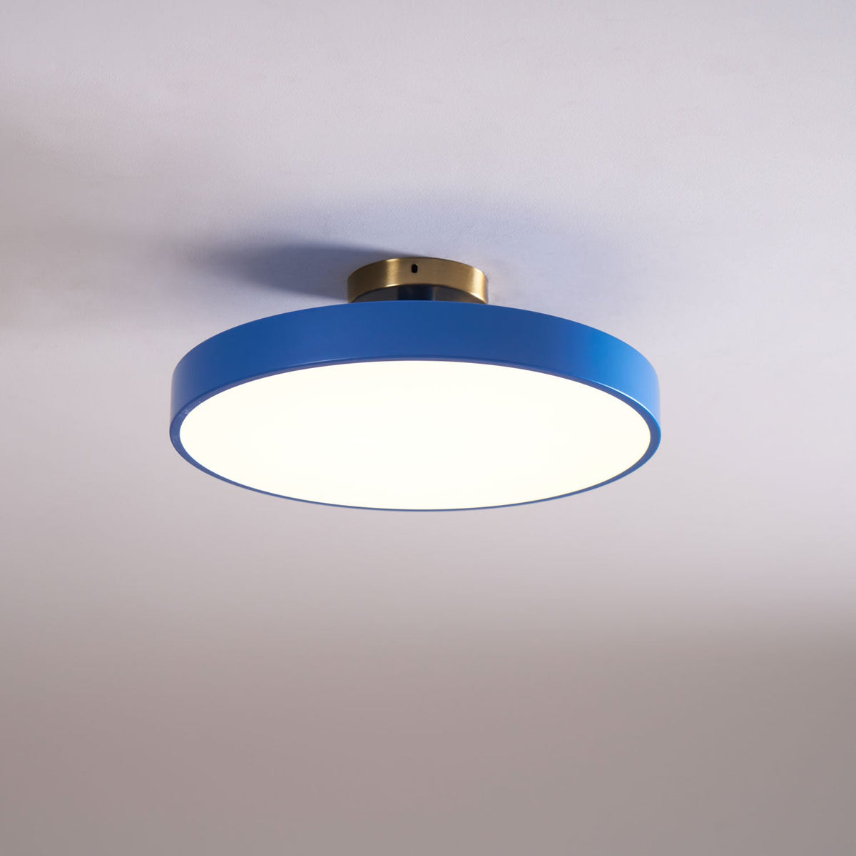 Bauhaus Flush Mount Ceiling Light, Colorful Dimmable LED
