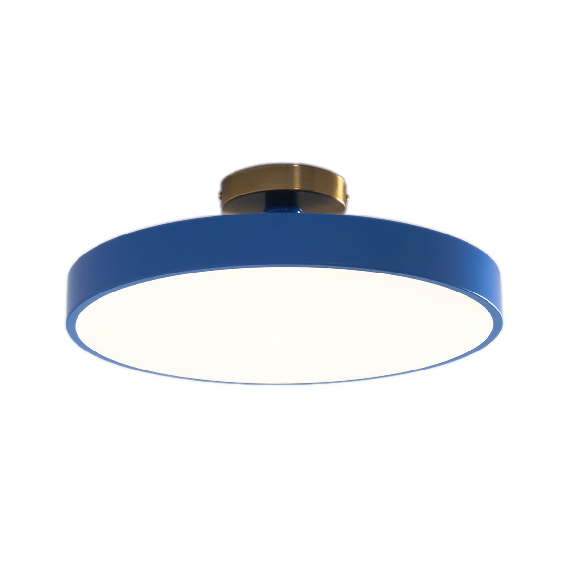 Bauhaus Flush Mount Ceiling Light, Colorful Dimmable LED