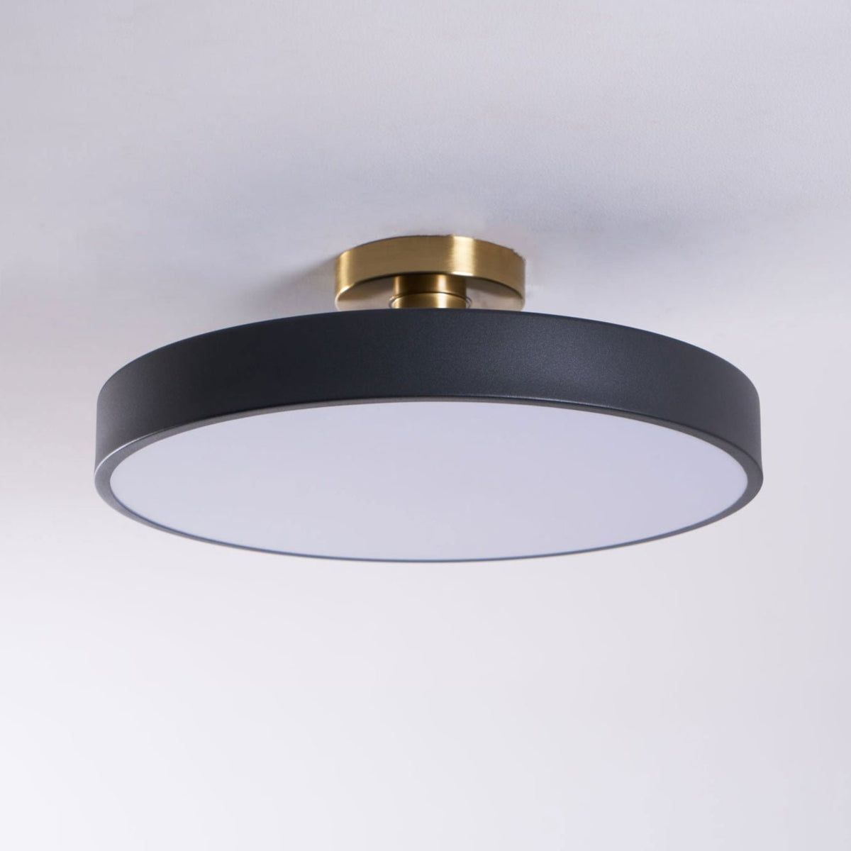 Bauhaus Flush Mount Ceiling Light, Colorful Dimmable LED