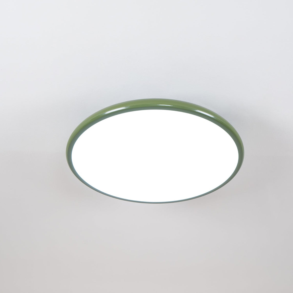 Bauhaus Swivel Arm Ceiling Light, Dimmable LED Disc Lamp