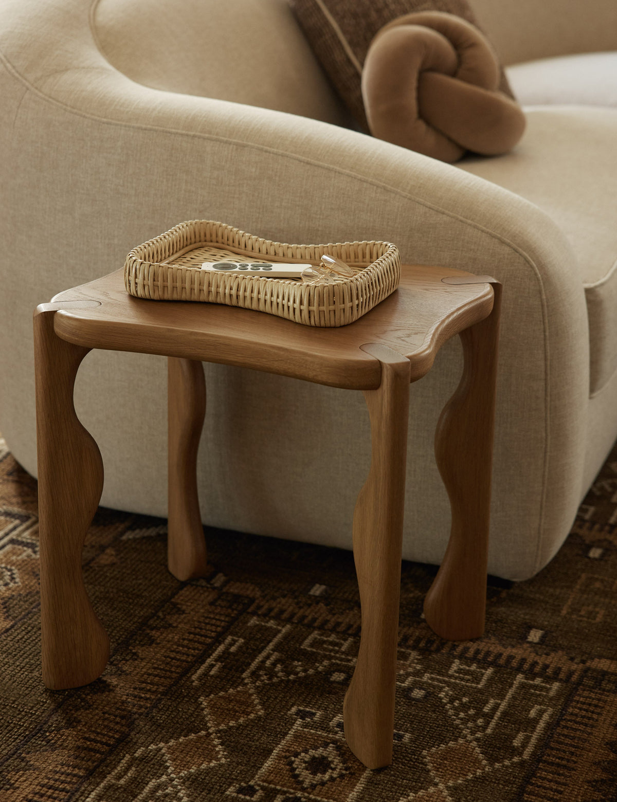Rattan Bath Accessories, Woven Hamper, Tray, Waste Basket