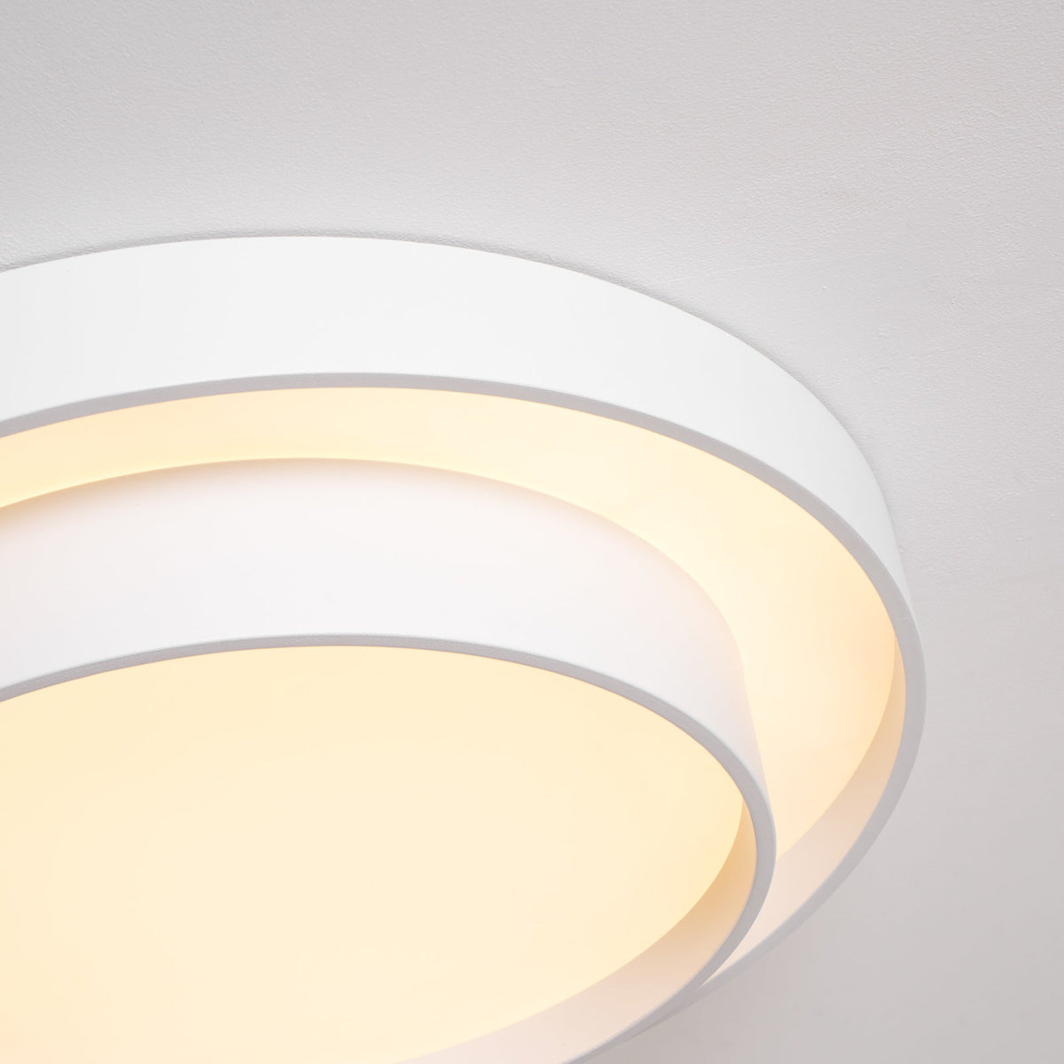 Cylinder LED Flush Mount Ceiling Light, Dimmable Drum Light