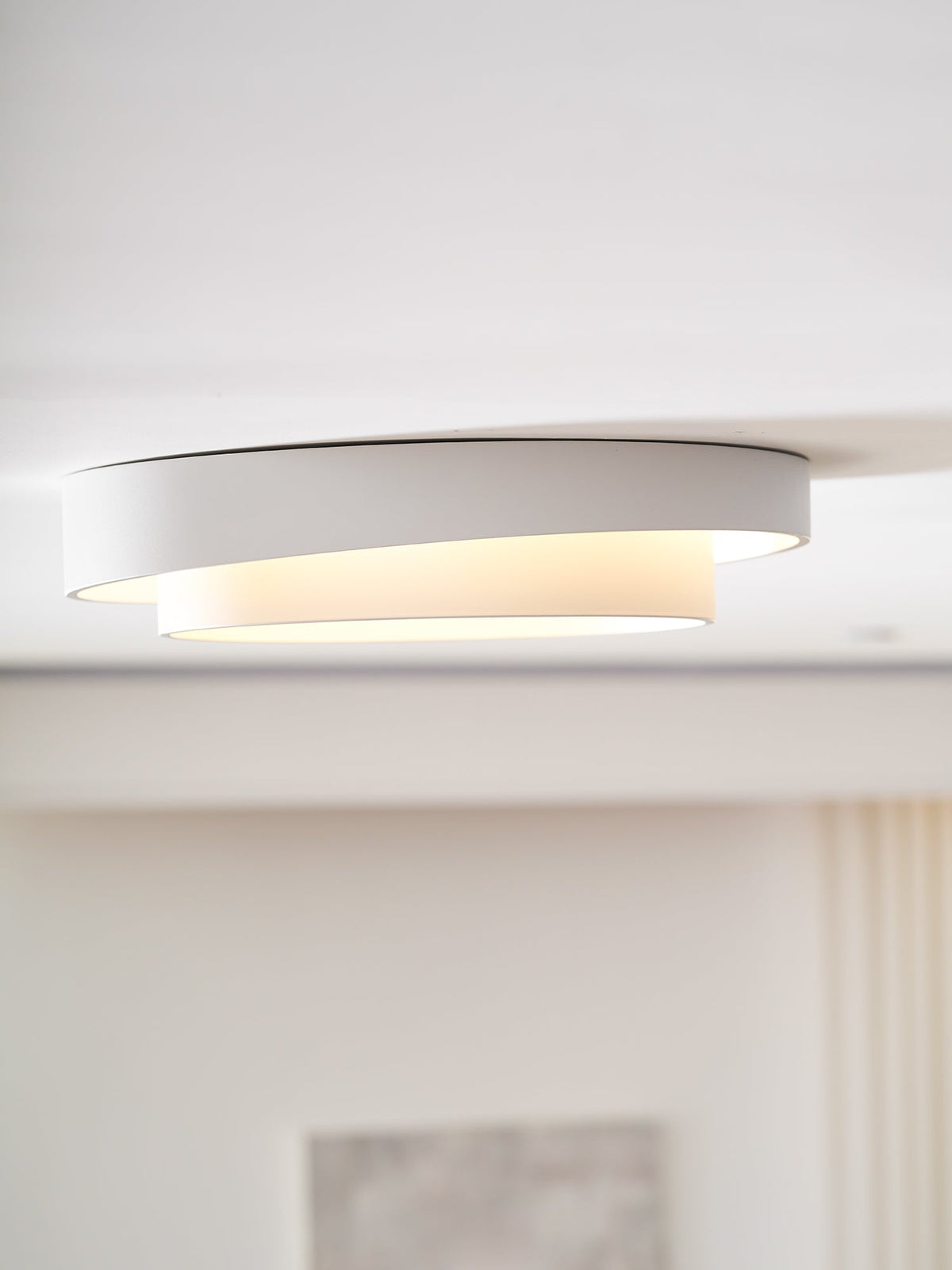 Cylinder LED Flush Mount Ceiling Light, Dimmable Drum Light