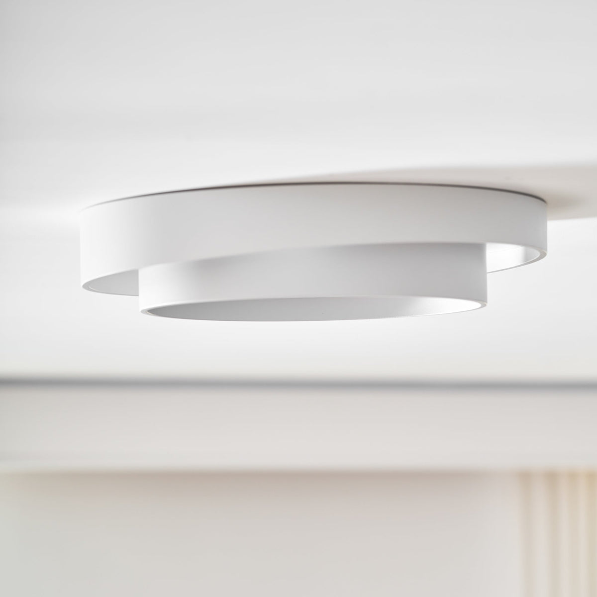Cylinder LED Flush Mount Ceiling Light, Dimmable Drum Light