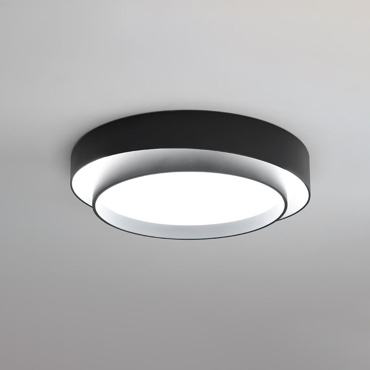 Cylinder LED Flush Mount Ceiling Light, Dimmable Drum Light