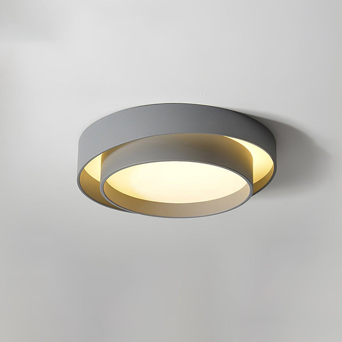 Cylinder LED Flush Mount Ceiling Light, Dimmable Drum Light