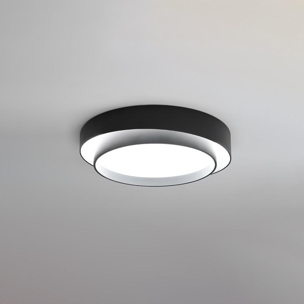 Cylinder LED Flush Mount Ceiling Light, Dimmable Drum Light