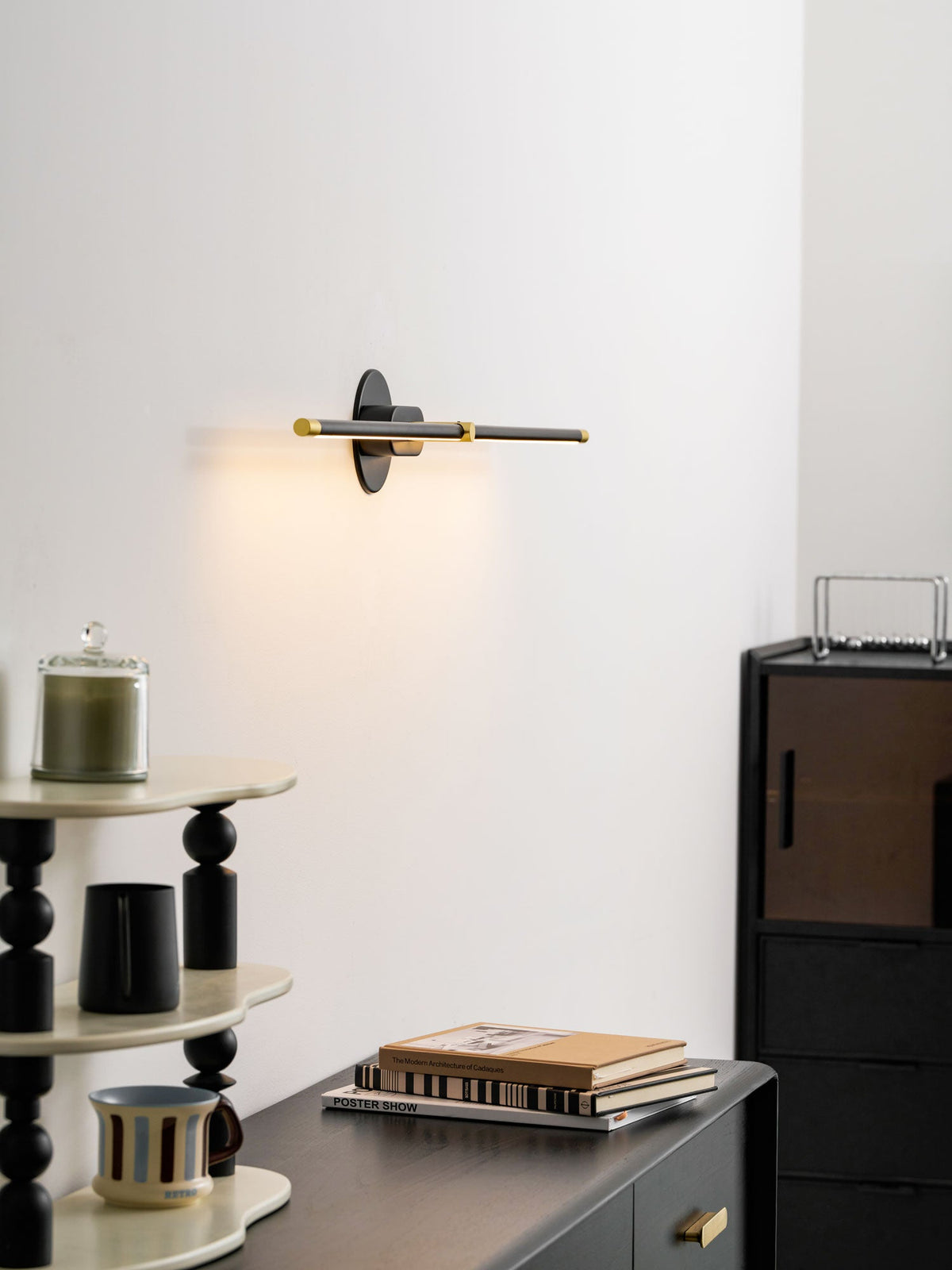 Hardwired Linear LED Vanity Light, Bathroom Mirror Sconce