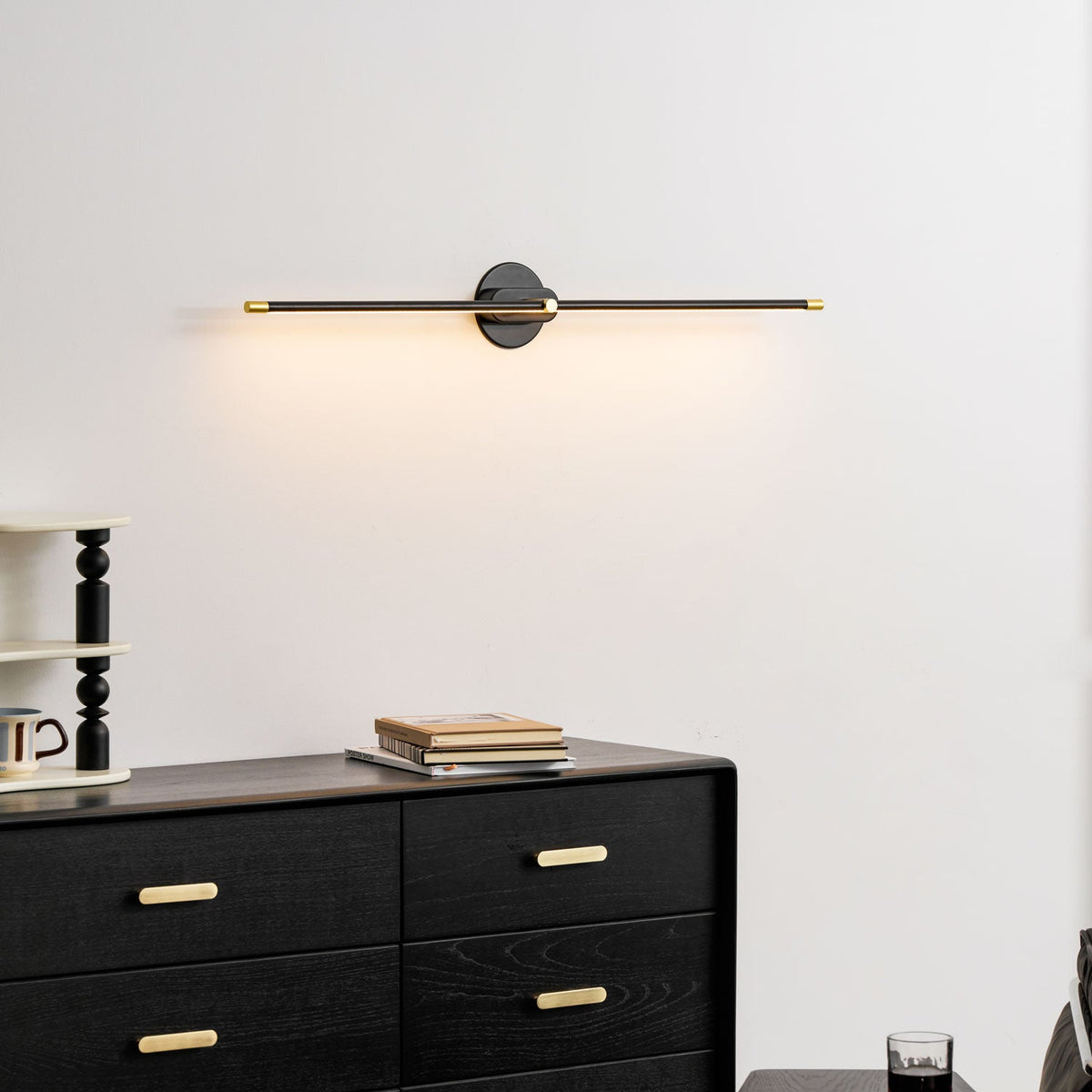 Hardwired Linear LED Vanity Light, Bathroom Mirror Sconce