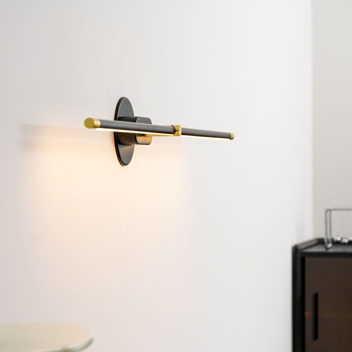 Hardwired Linear LED Vanity Light, Bathroom Mirror Sconce