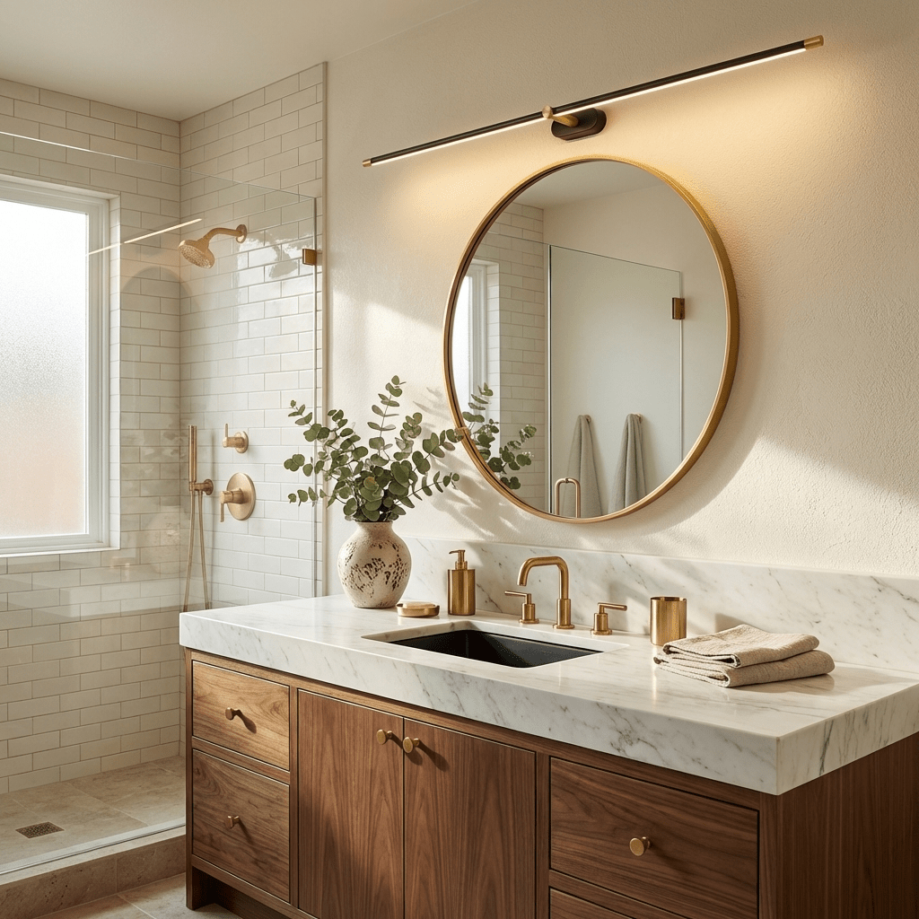 Cordless Rechargeable Picture Light, Linear LED Wall Lamp