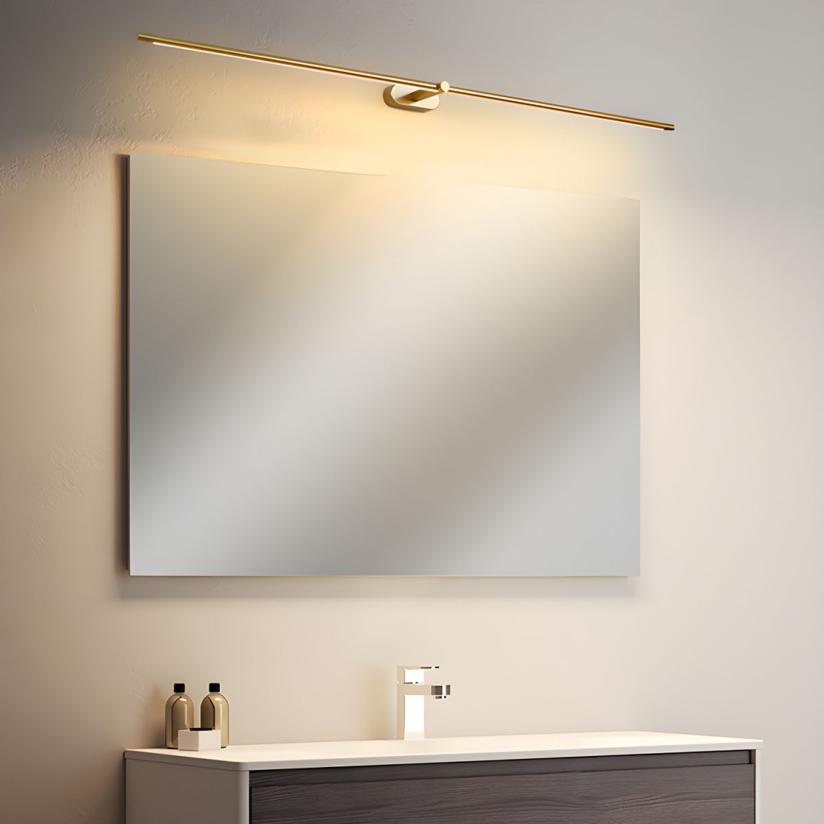 Cordless Rechargeable Picture Light, Linear LED Wall Lamp