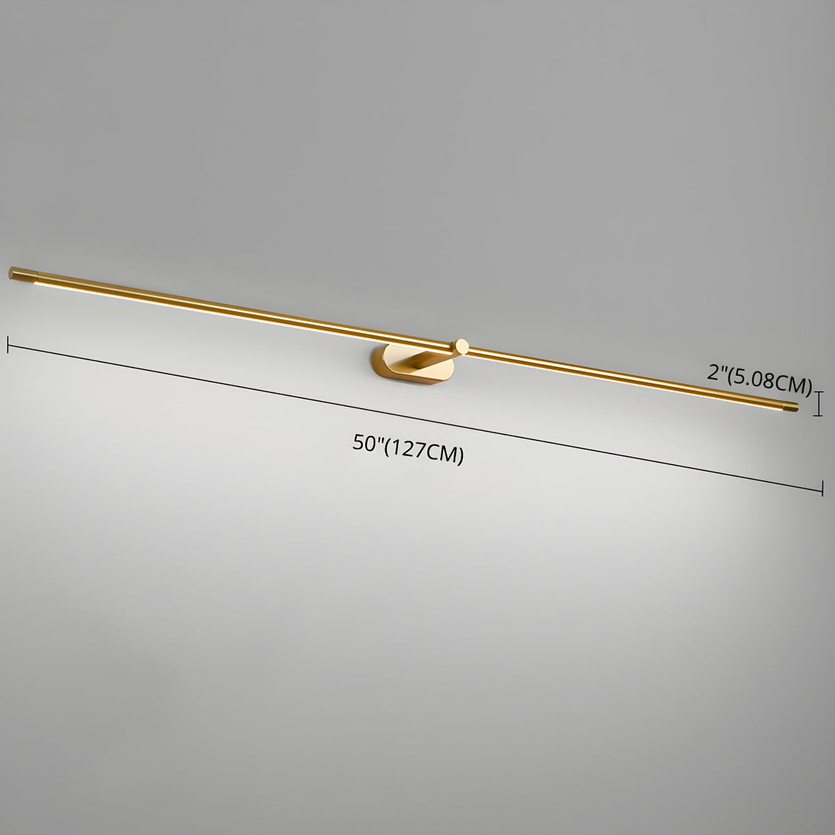 Cordless Rechargeable Picture Light, Linear LED Wall Lamp