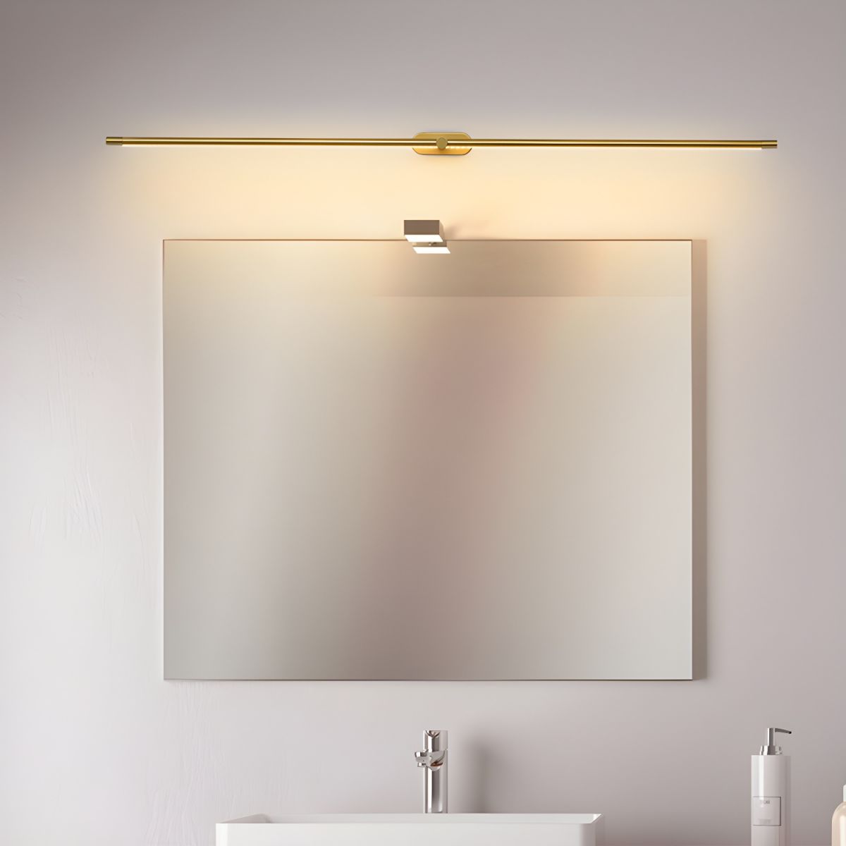 Cordless Rechargeable Picture Light, Linear LED Wall Lamp
