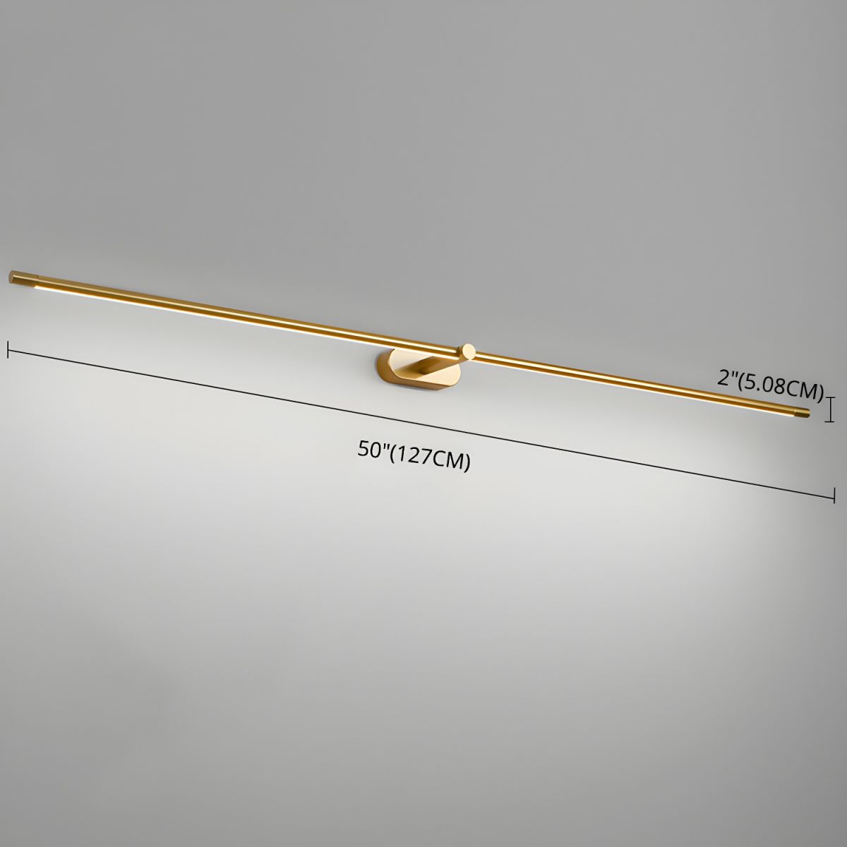 Cordless Rechargeable Picture Light, Linear LED Wall Lamp