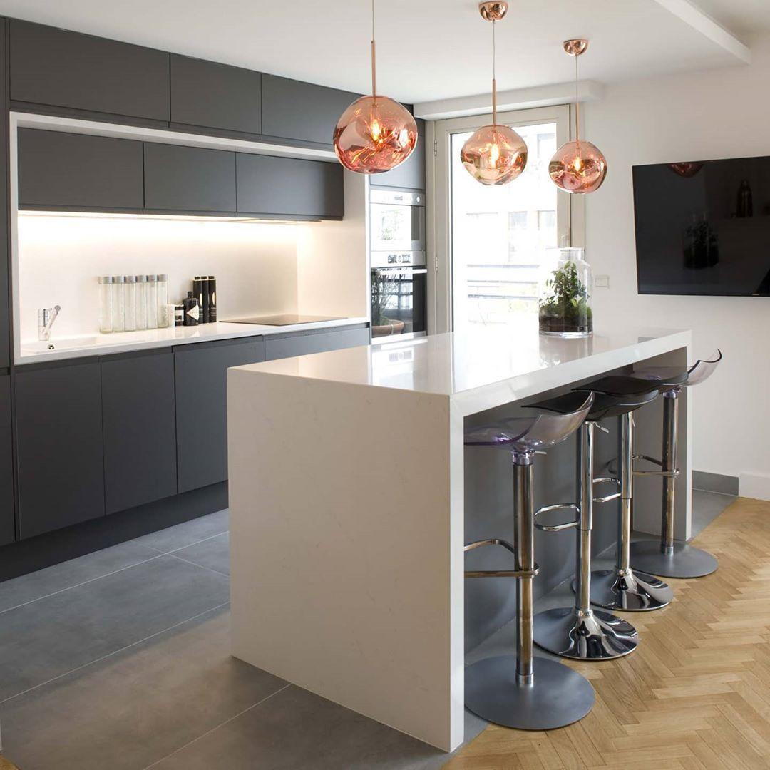 Molten Pendant Light, Mirror Effect Metallic Hanging Lamp