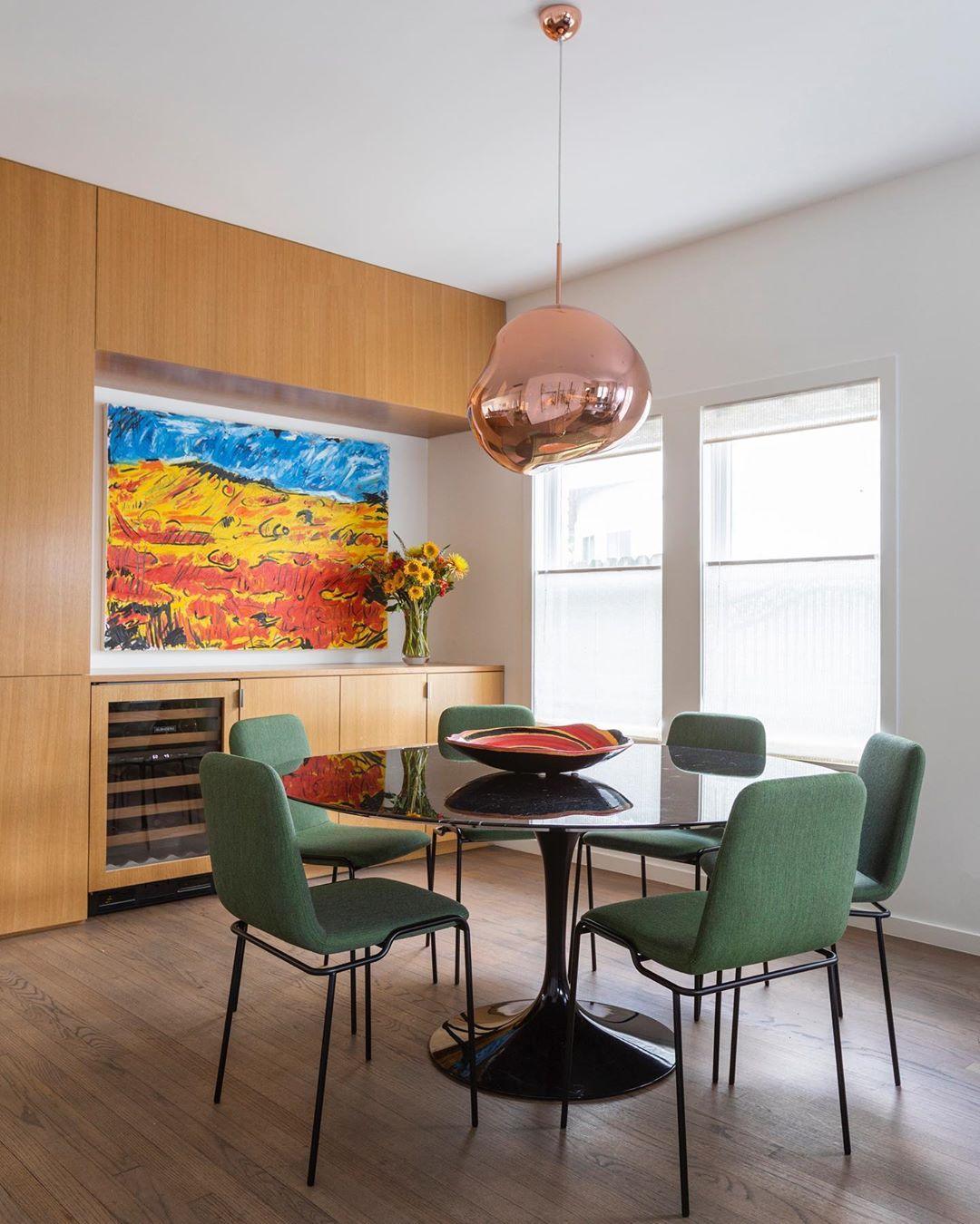 Molten Pendant Light, Mirror Effect Metallic Hanging Lamp