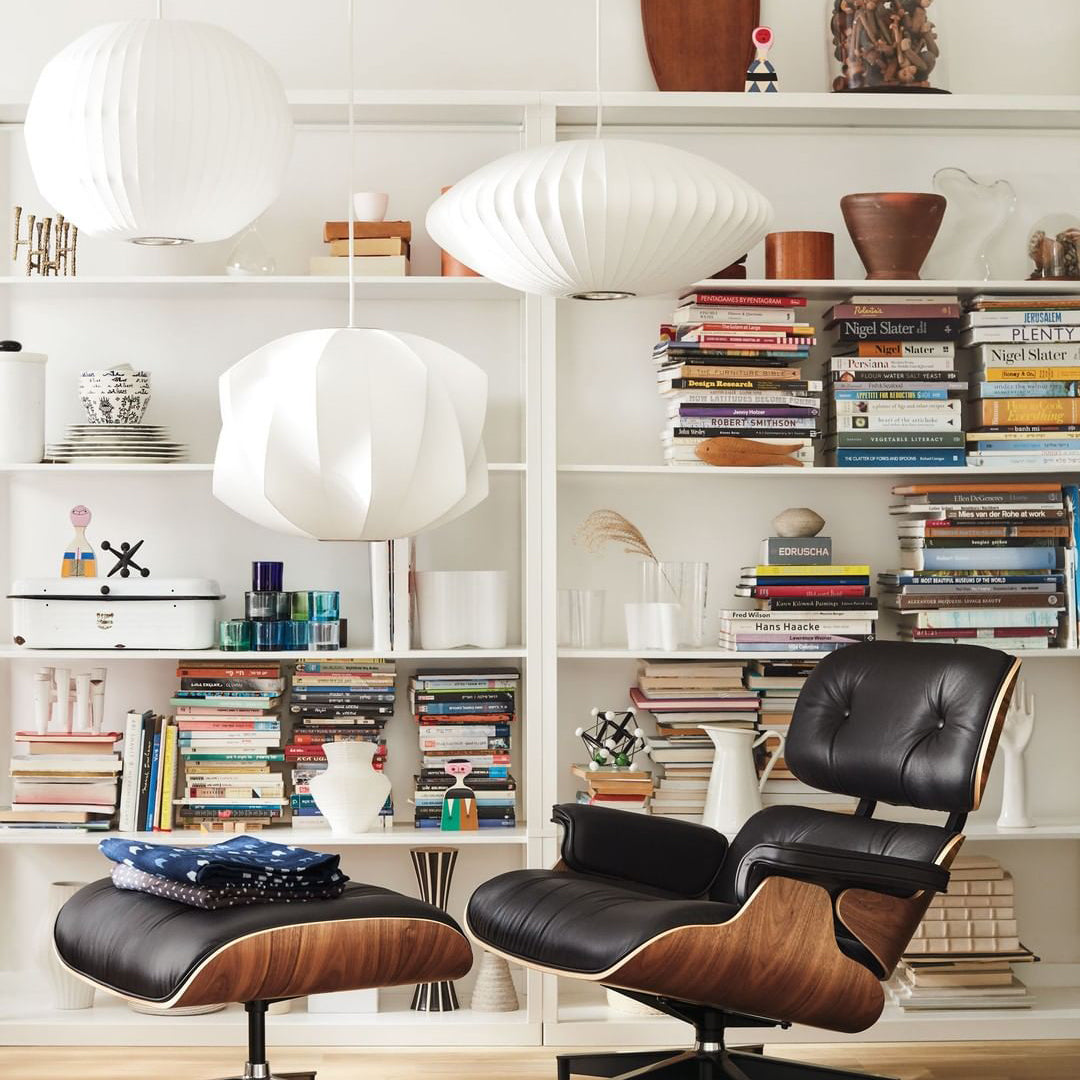 Silk Bubble Pendant Light, Mid Century Bubble Lamp Shade
