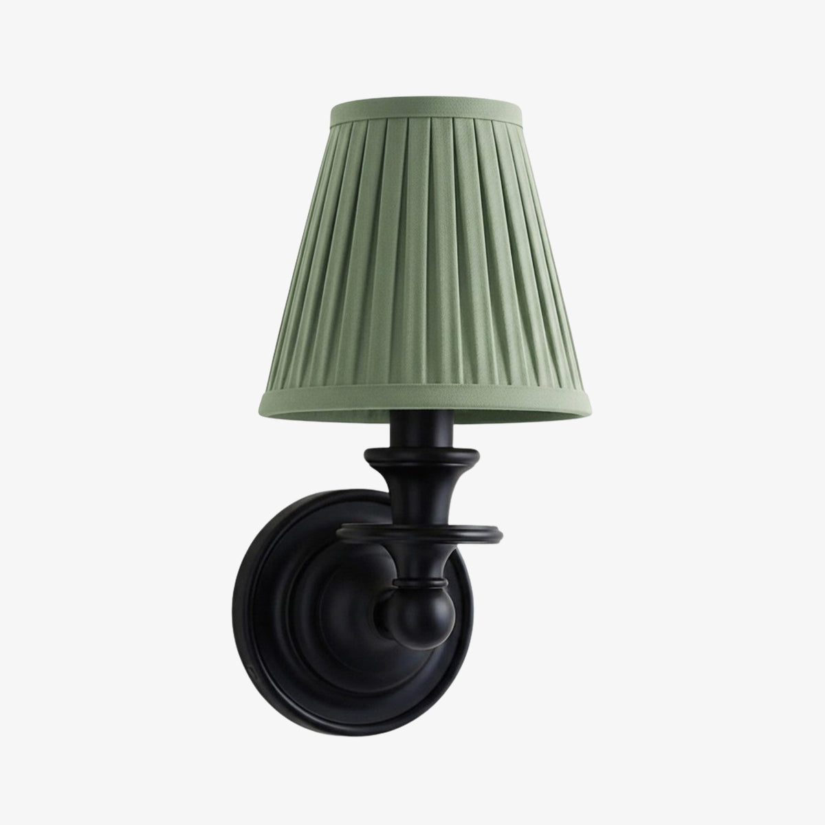 Linen Drum Shade Wall Sconce, Farmhouse Bedroom Wall Lamp