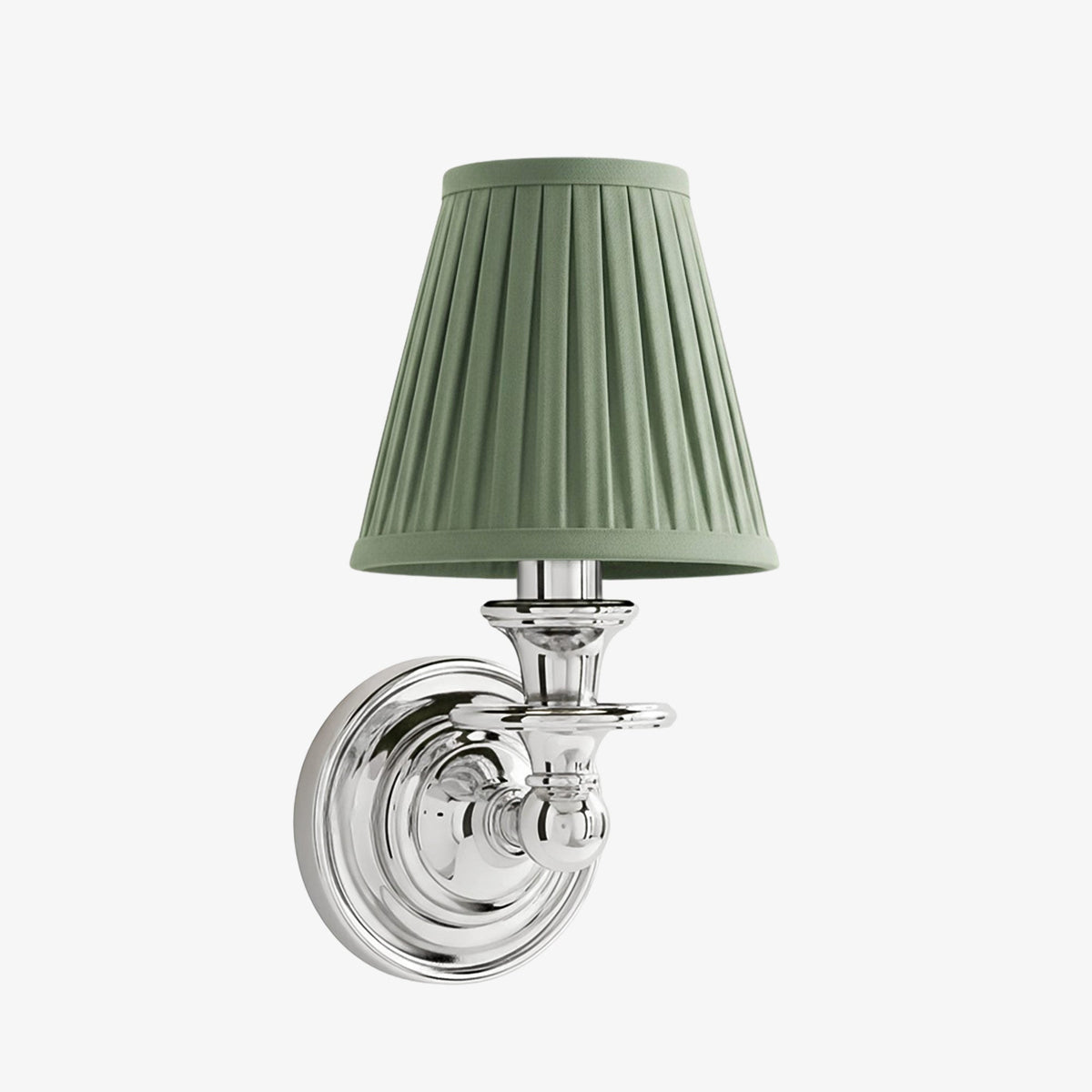 Linen Drum Shade Wall Sconce, Farmhouse Bedroom Wall Lamp