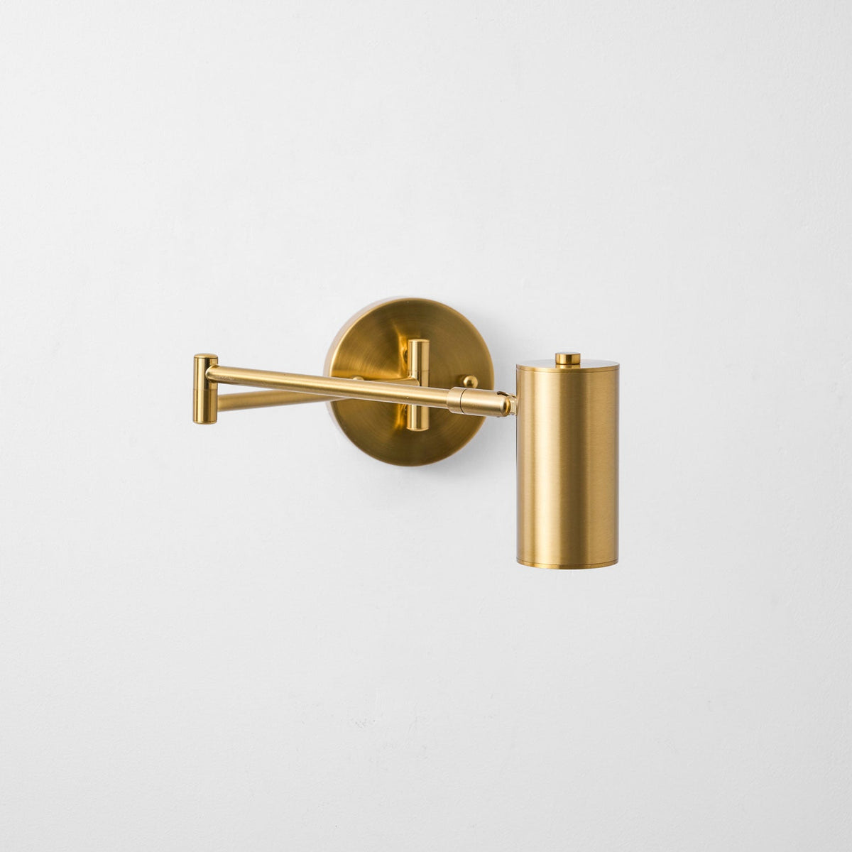 Swing Arm Wall Sconce, Adjustable LED Bedside Reading Light