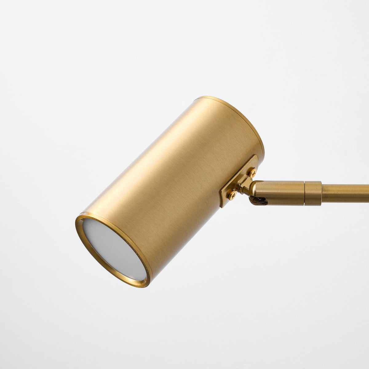 Swing Arm Wall Sconce, Adjustable LED Bedside Reading Light