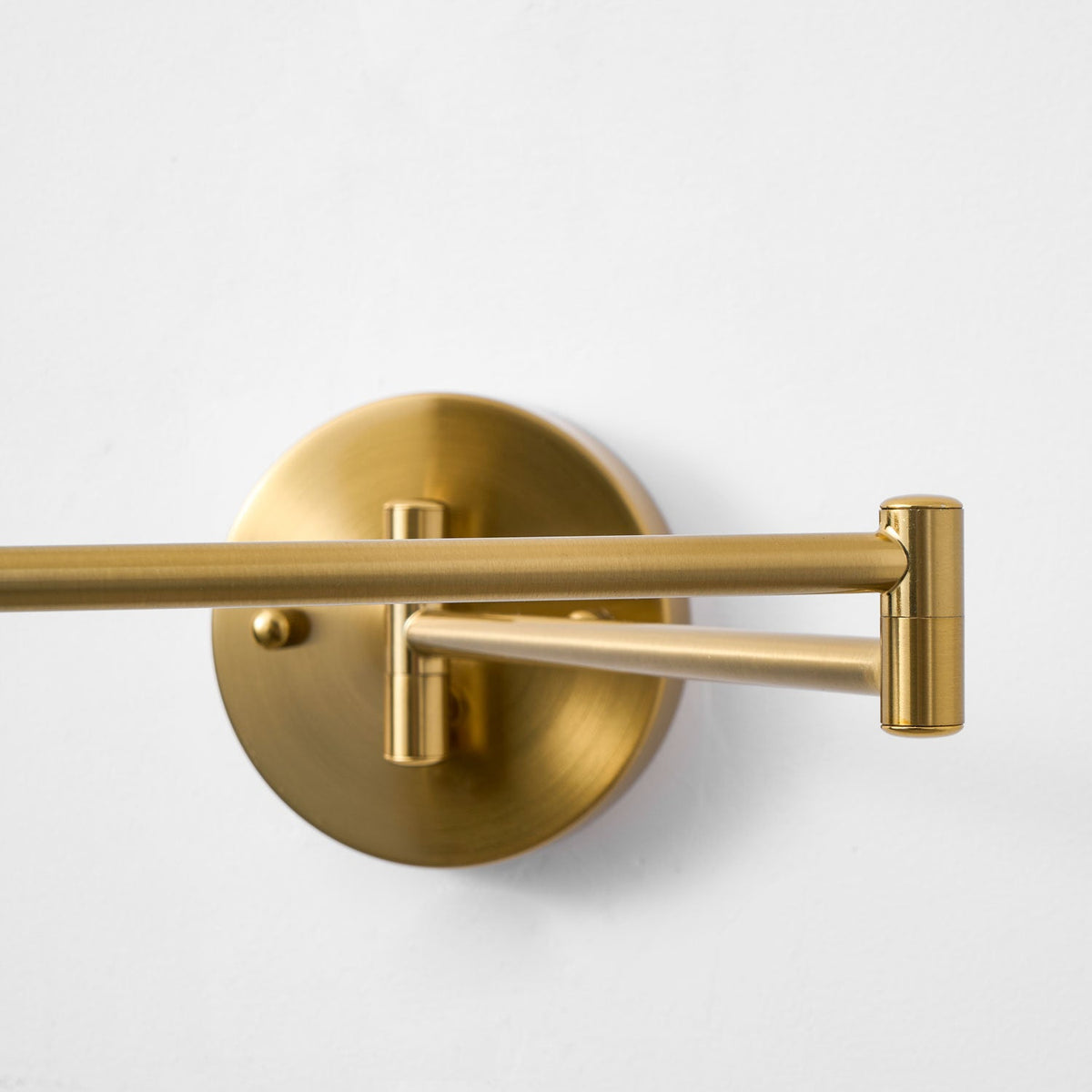 Swing Arm Wall Sconce, Adjustable LED Bedside Reading Light